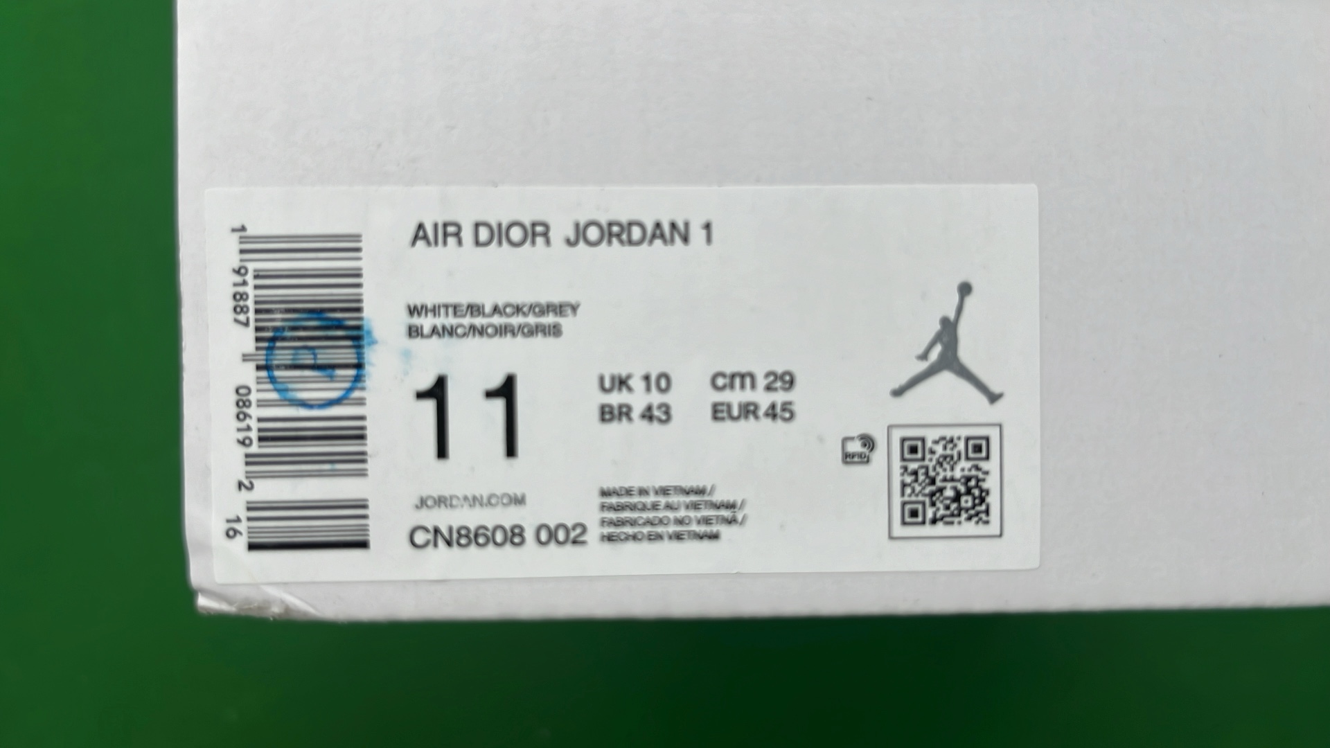 Air Jordan 1 Low Travis Scott Cactus Jack Black White Olive