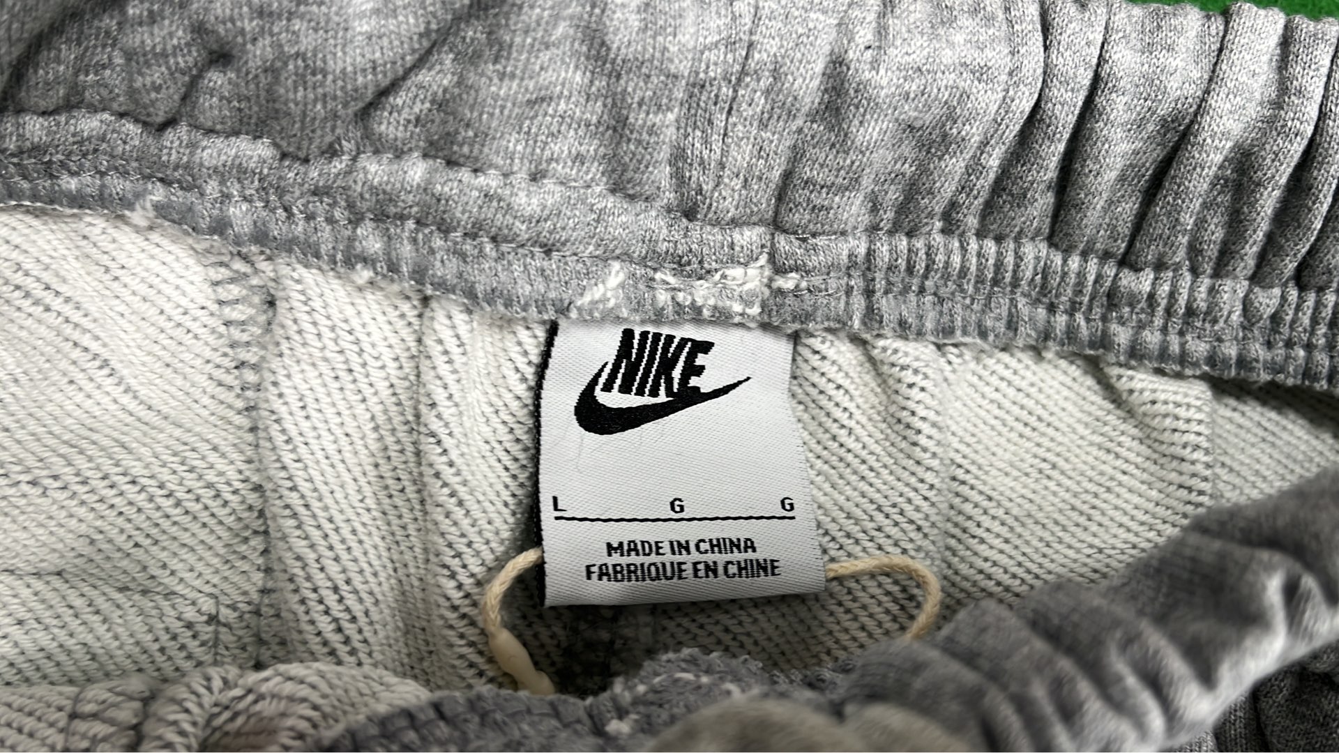 Stussy Logo Sweatpants in Black and Grey