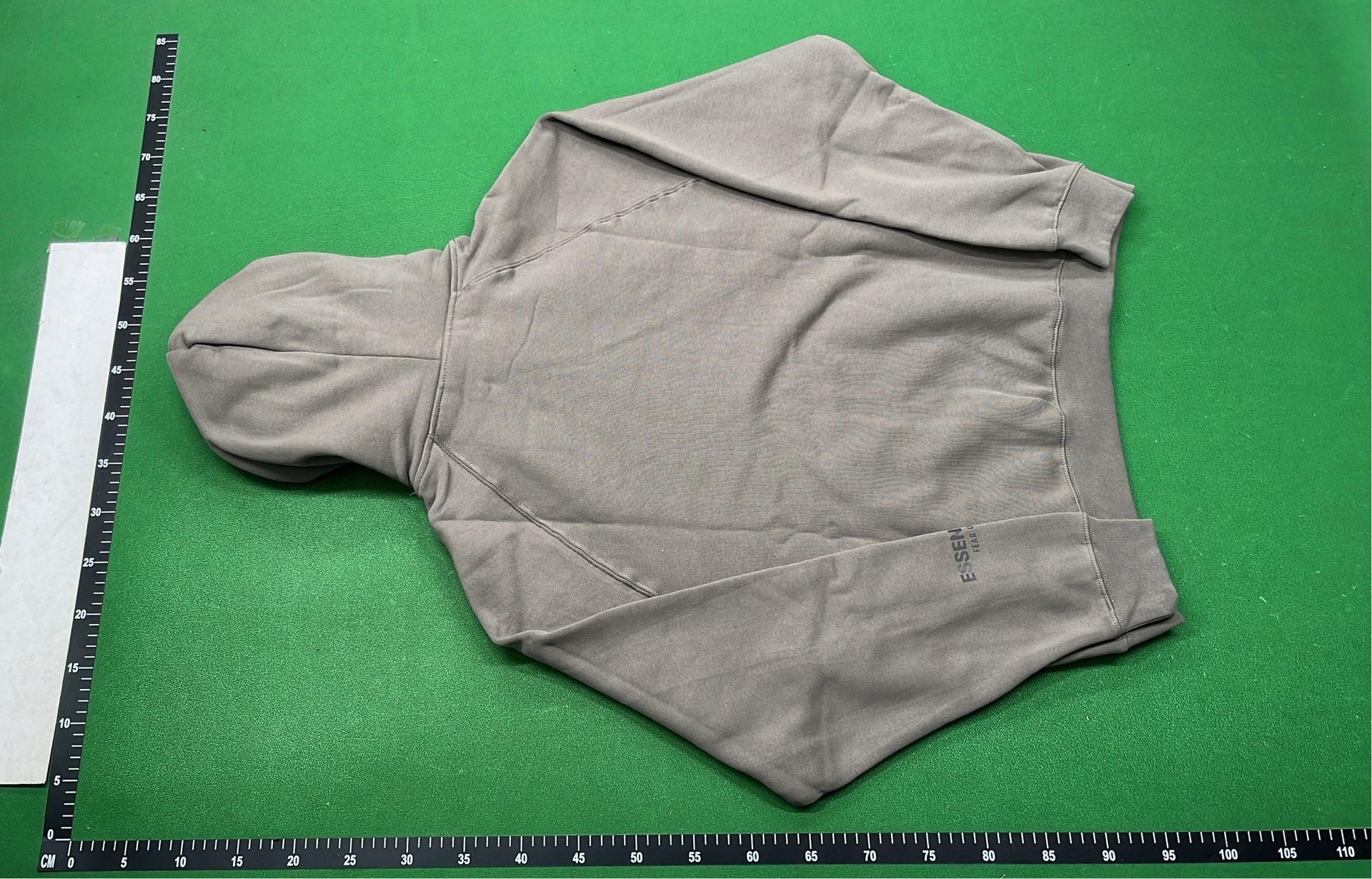 Essentials Hoodie Gray Oversized Sweatshirt Men's Streetwear