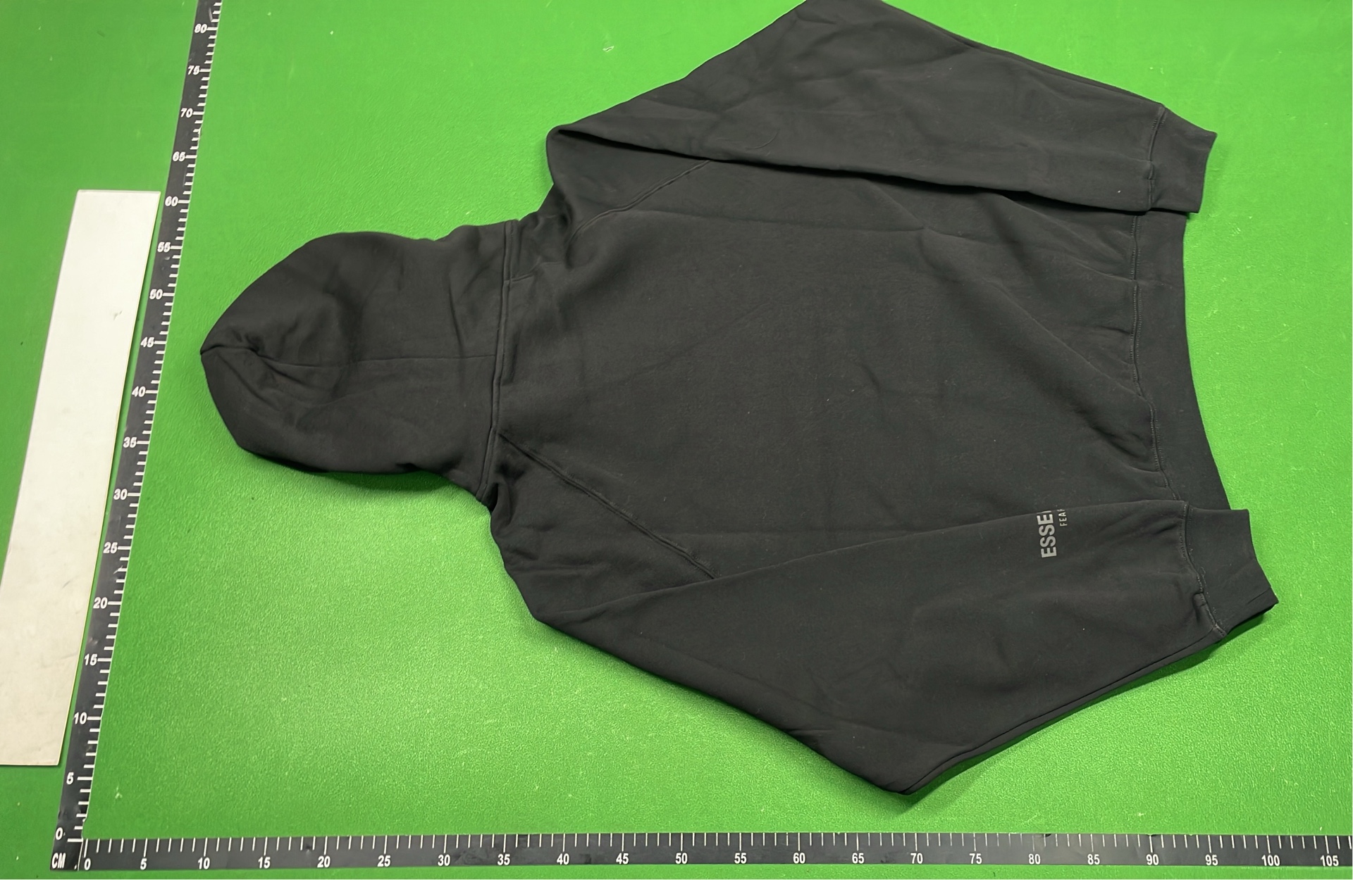 Essentials Hoodie Gray Oversized Sweatshirt Men's Streetwear