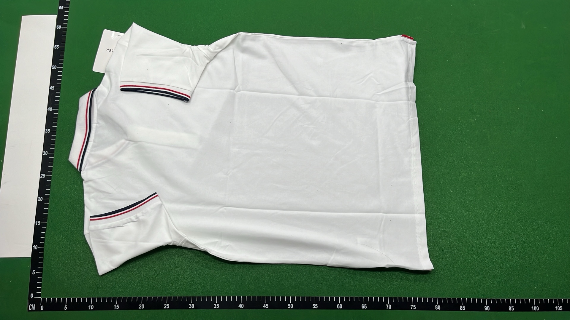 Moncler Men's Navy Polo Shirt with Logo and Trim