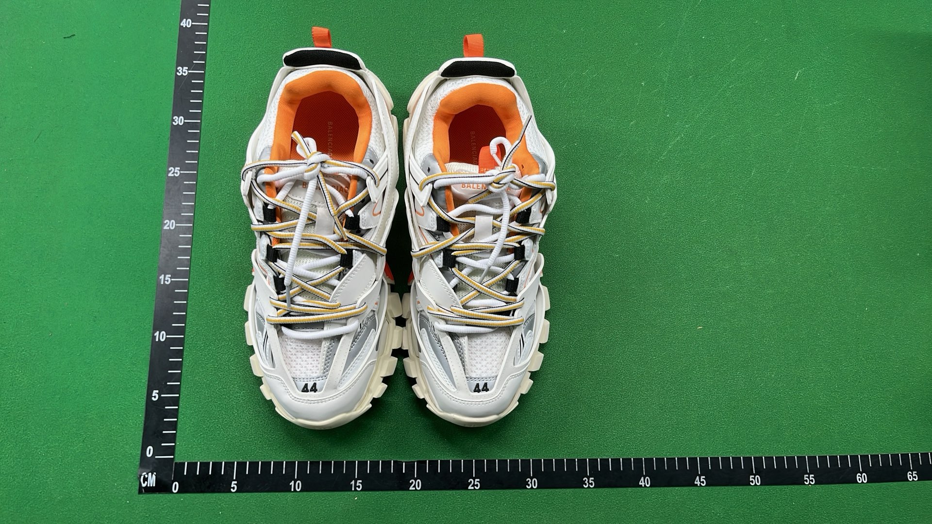 Balenciaga Triple S Sneakers White Orange Black
