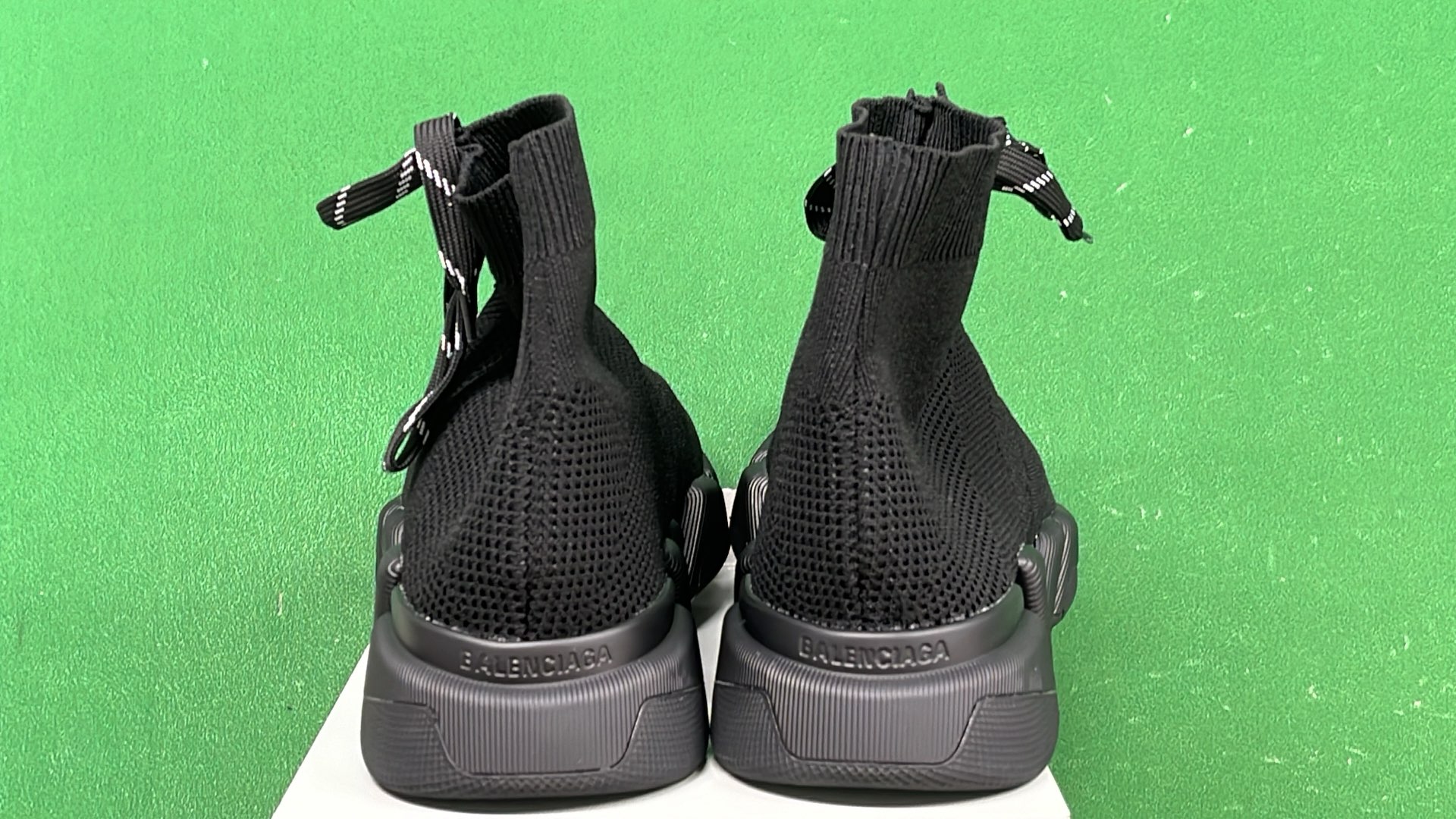 Balenciaga Speed Trainer Sneakers Black White