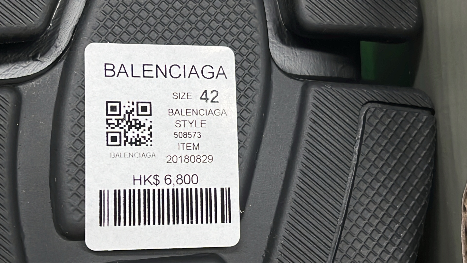 Balenciaga Speed Trainer Sneakers Black White