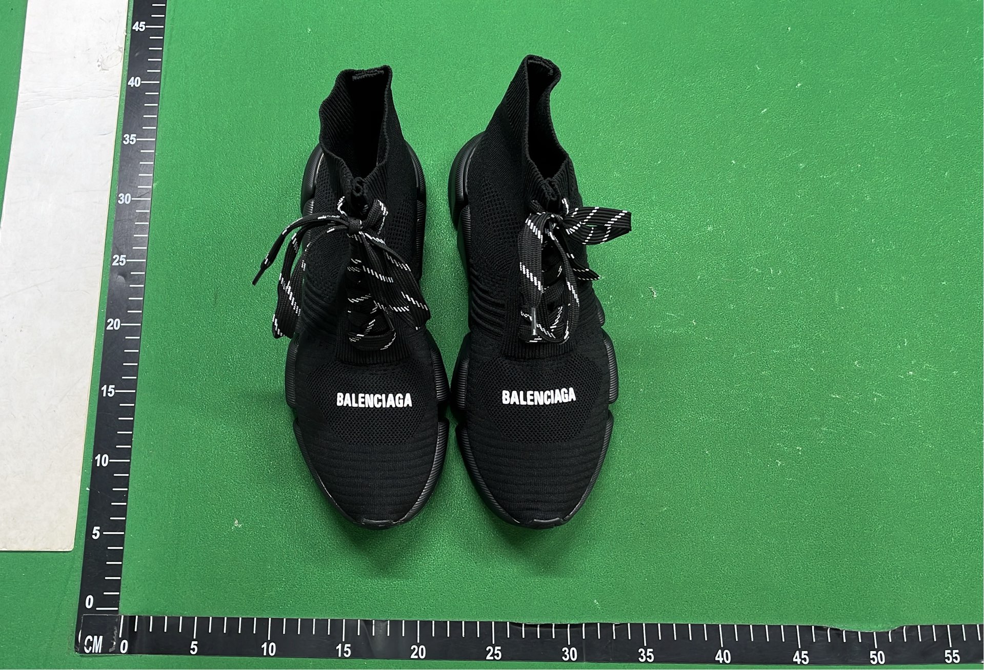 Balenciaga Speed Trainer Sneakers Black White