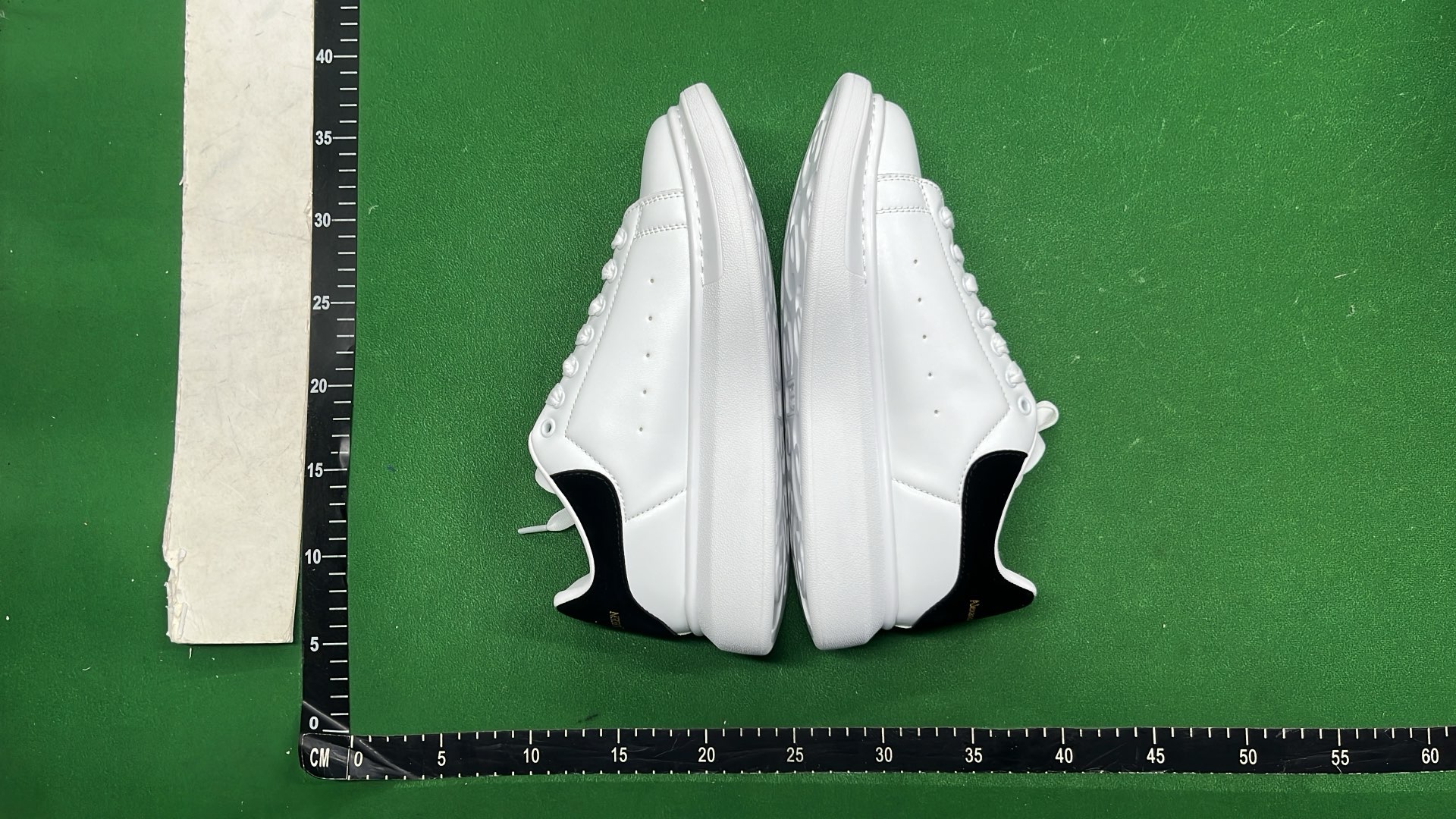 White Oversized Sneakers with Colorful Accents