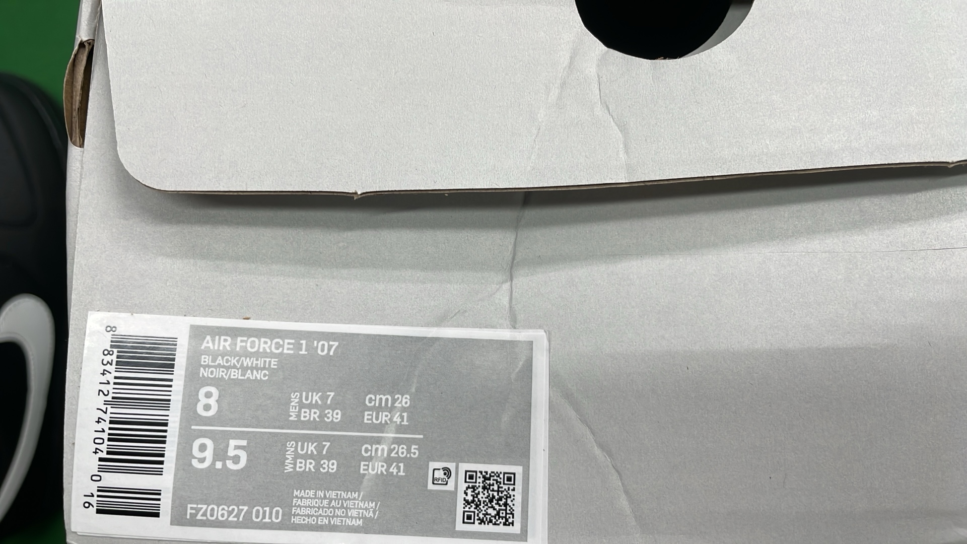 Nike Air Force 1 Pure Original Sneakers - White, Black, Tan