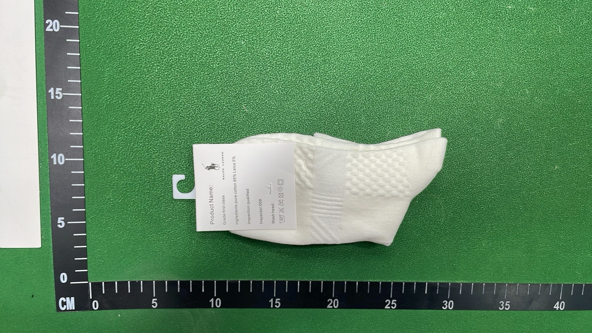 Embroidered Logo Crew Socks for Men and Women - White & Black