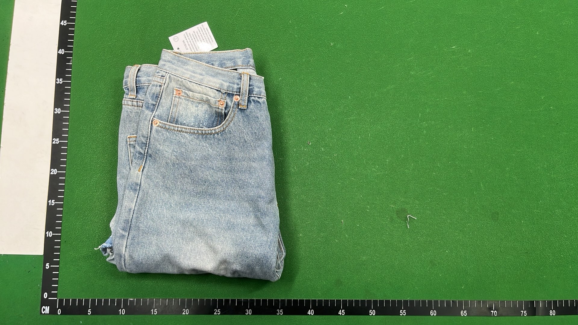 Black Paint Splatter Denim Pants
