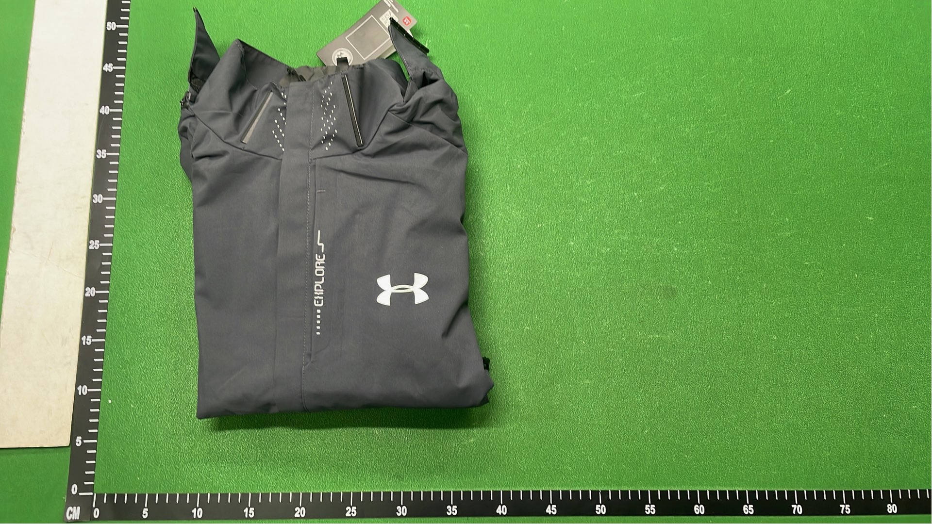 Under Armour Black Hooded Jacket - Lightweight Windbreaker