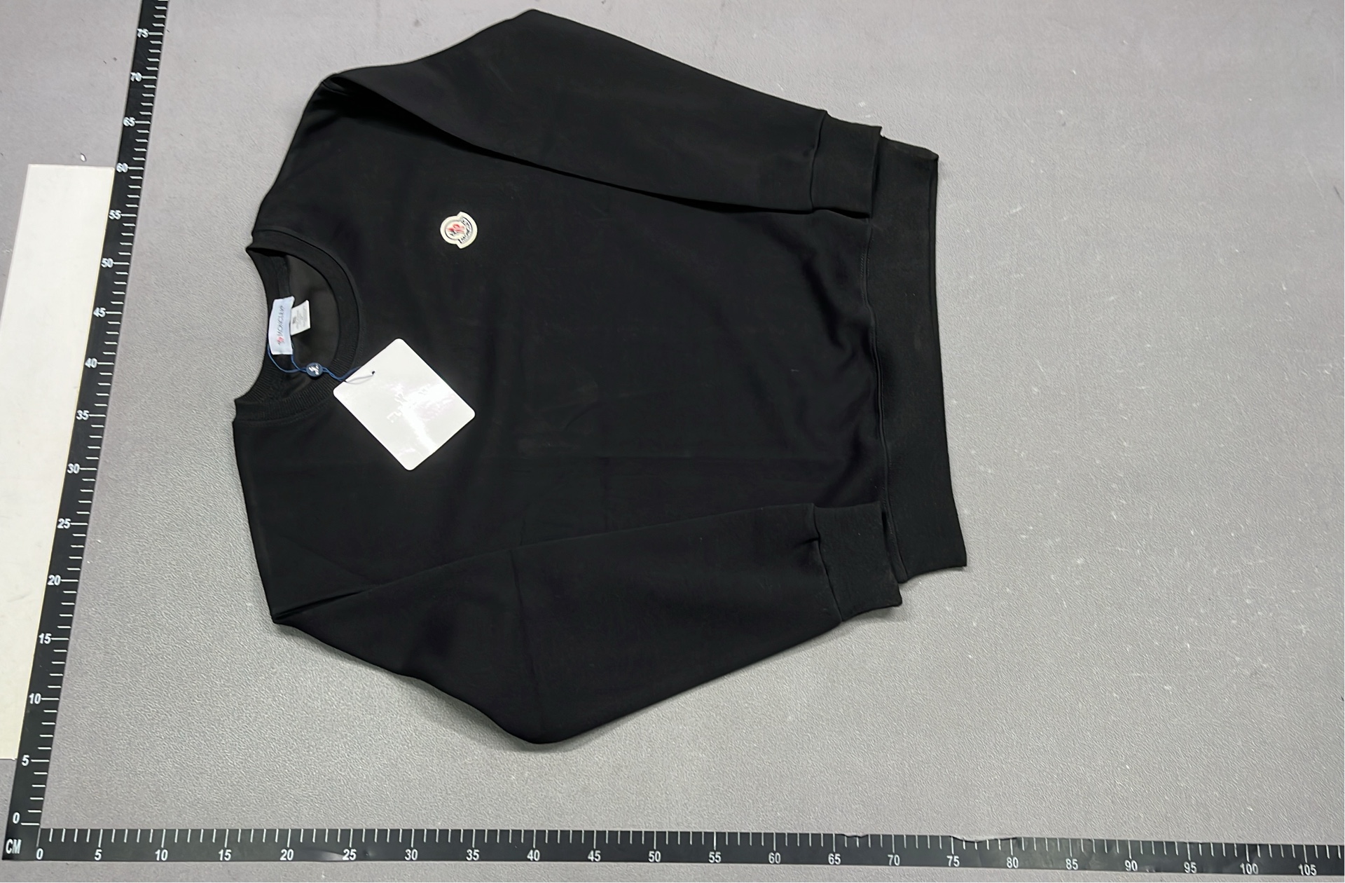 Moncler Logo Sweatshirt for Men - Black and White Styles