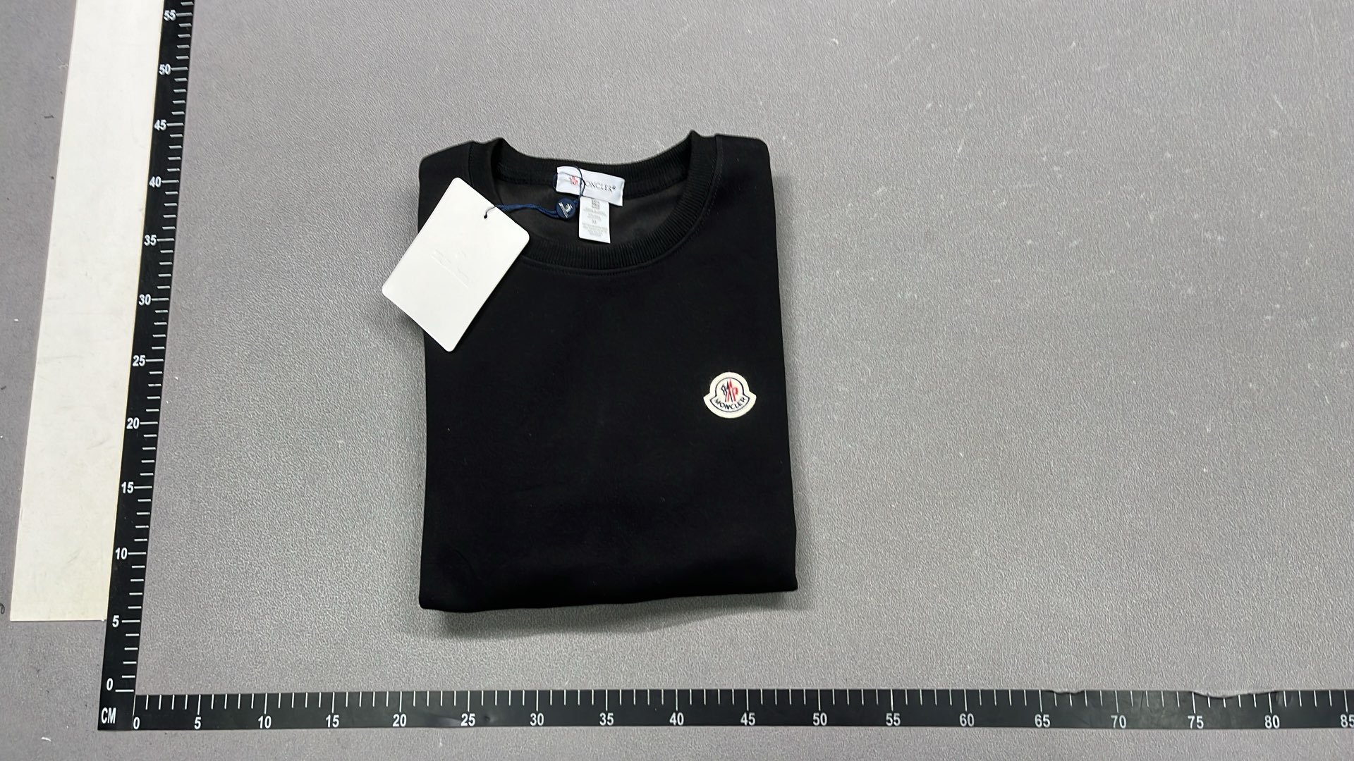 Moncler Logo Sweatshirt for Men - Black and White Styles