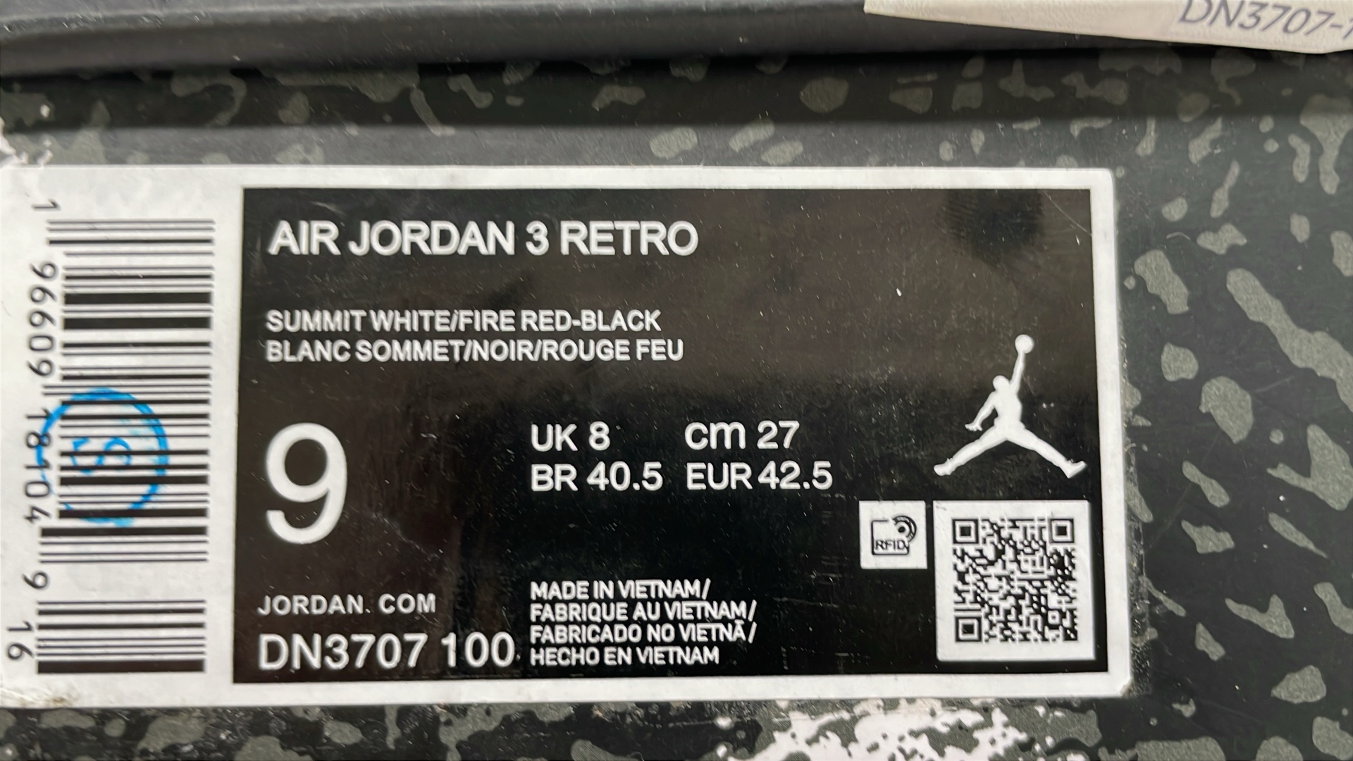 Nike Air Jordan 3 Retro White Cement