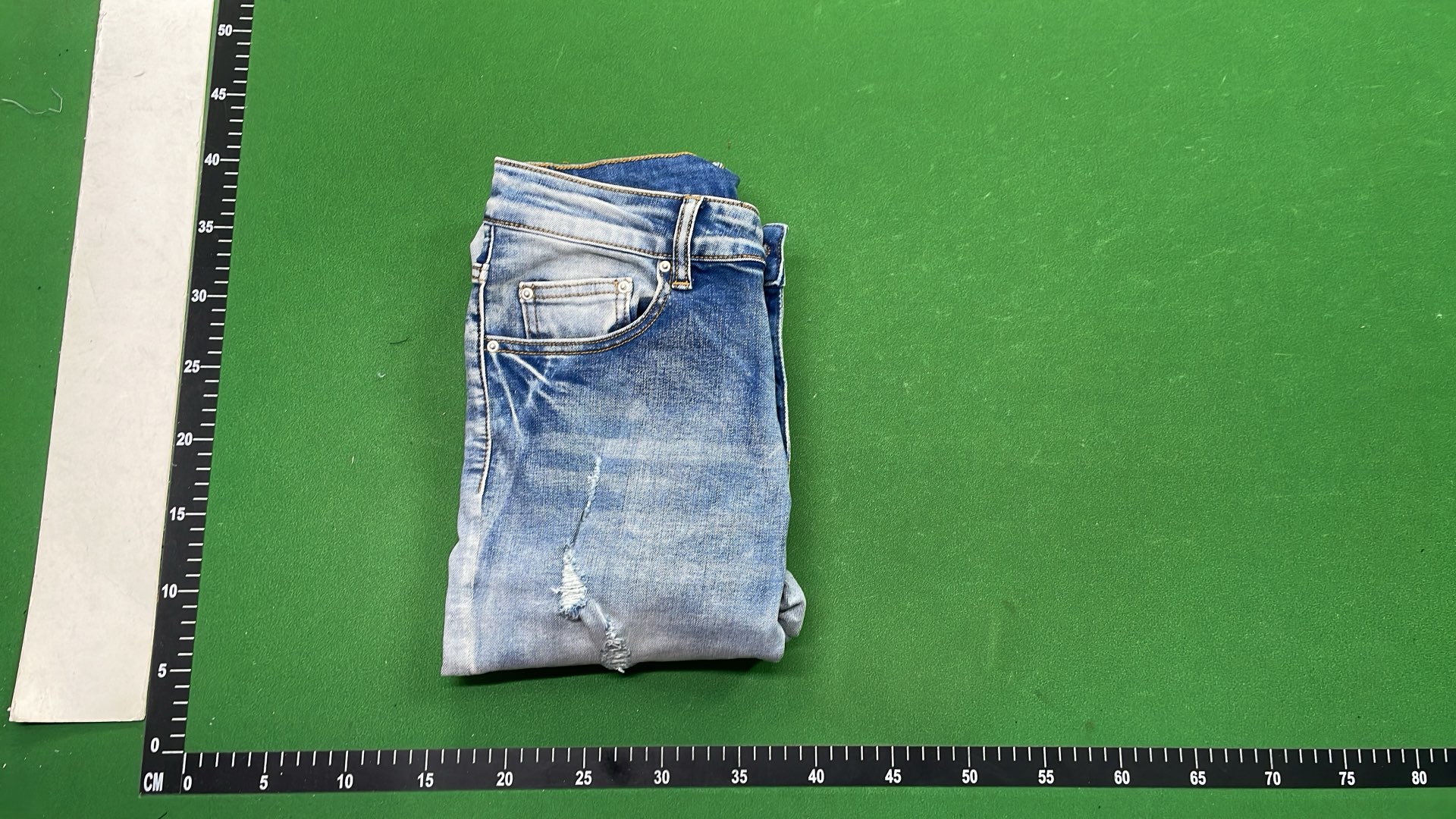 Men's Black Distressed Denim Jeans with Colorful Paint Drip Design