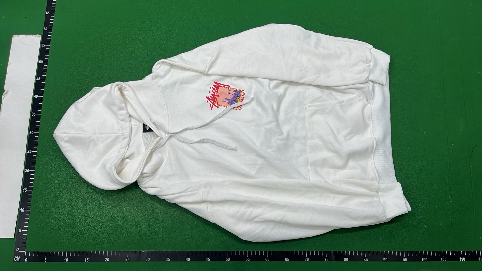 Stussy x Marvel联名款白色连帽衫