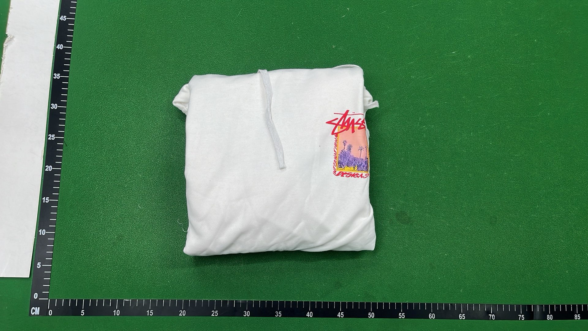 Stussy x Marvel联名款白色连帽衫