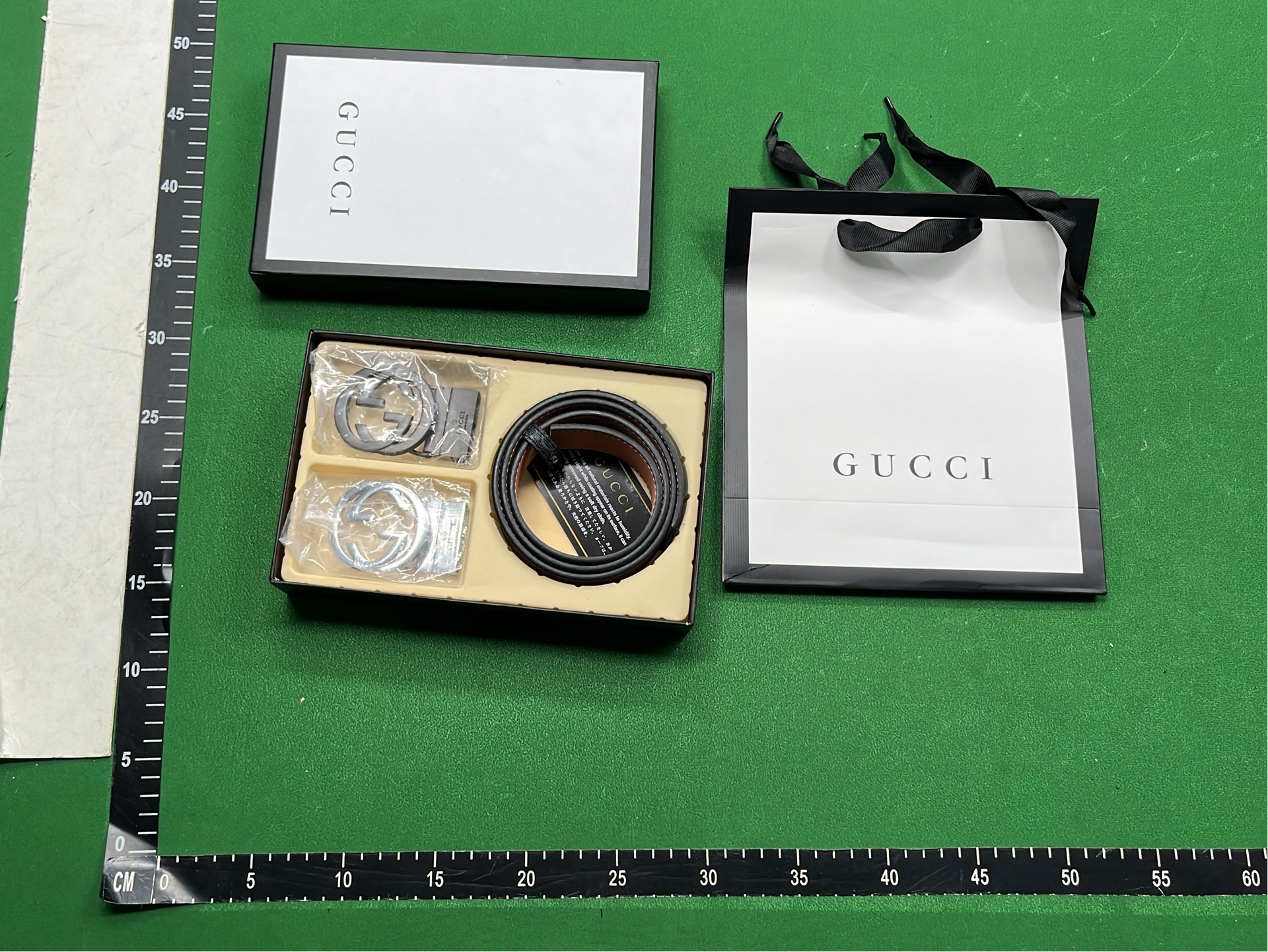 Gucci Interlocking G Belt with Reversible Buckle