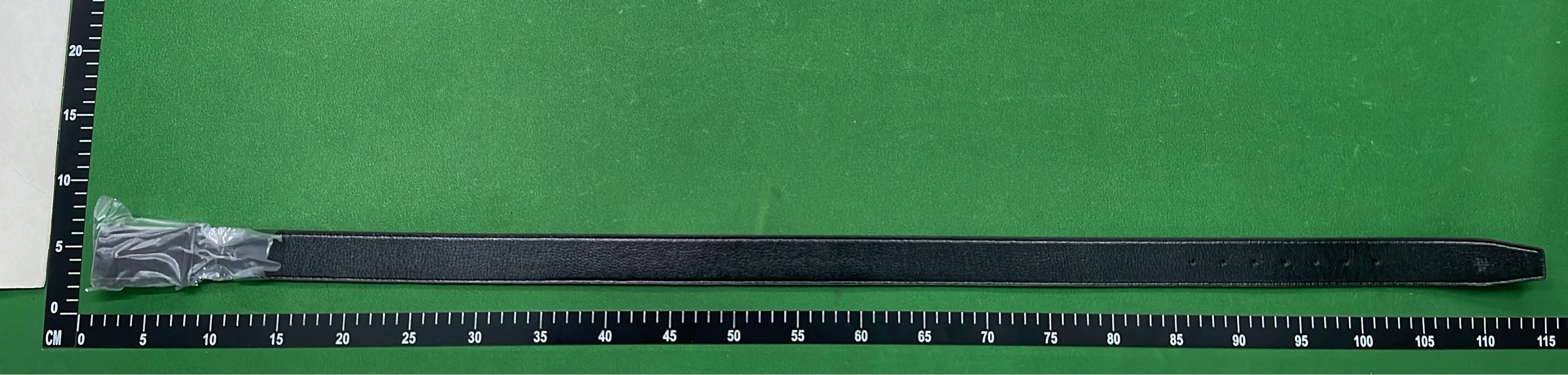 Herm&egrave;s Black Leather Belt with H Buckle