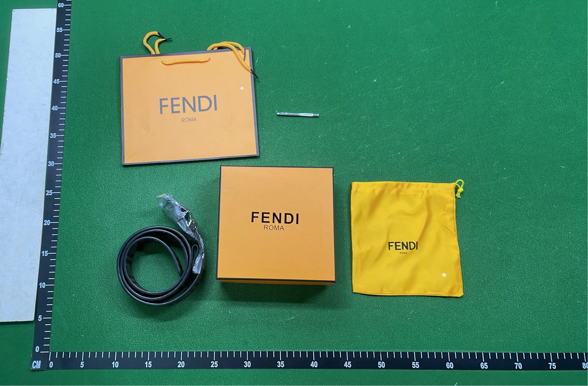 FENDI FF Logo Belt in Various Colors and Materials