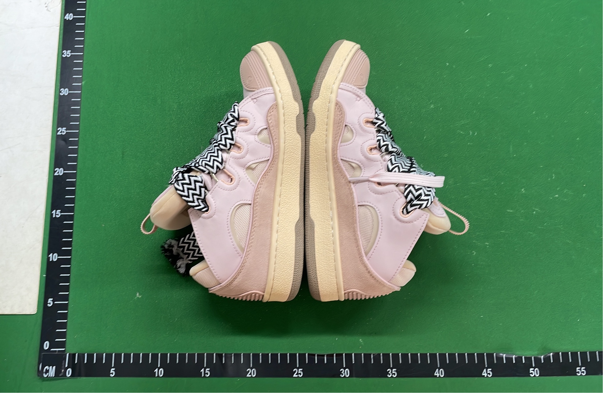 LANVIN White Sneakers with Colorful Laces