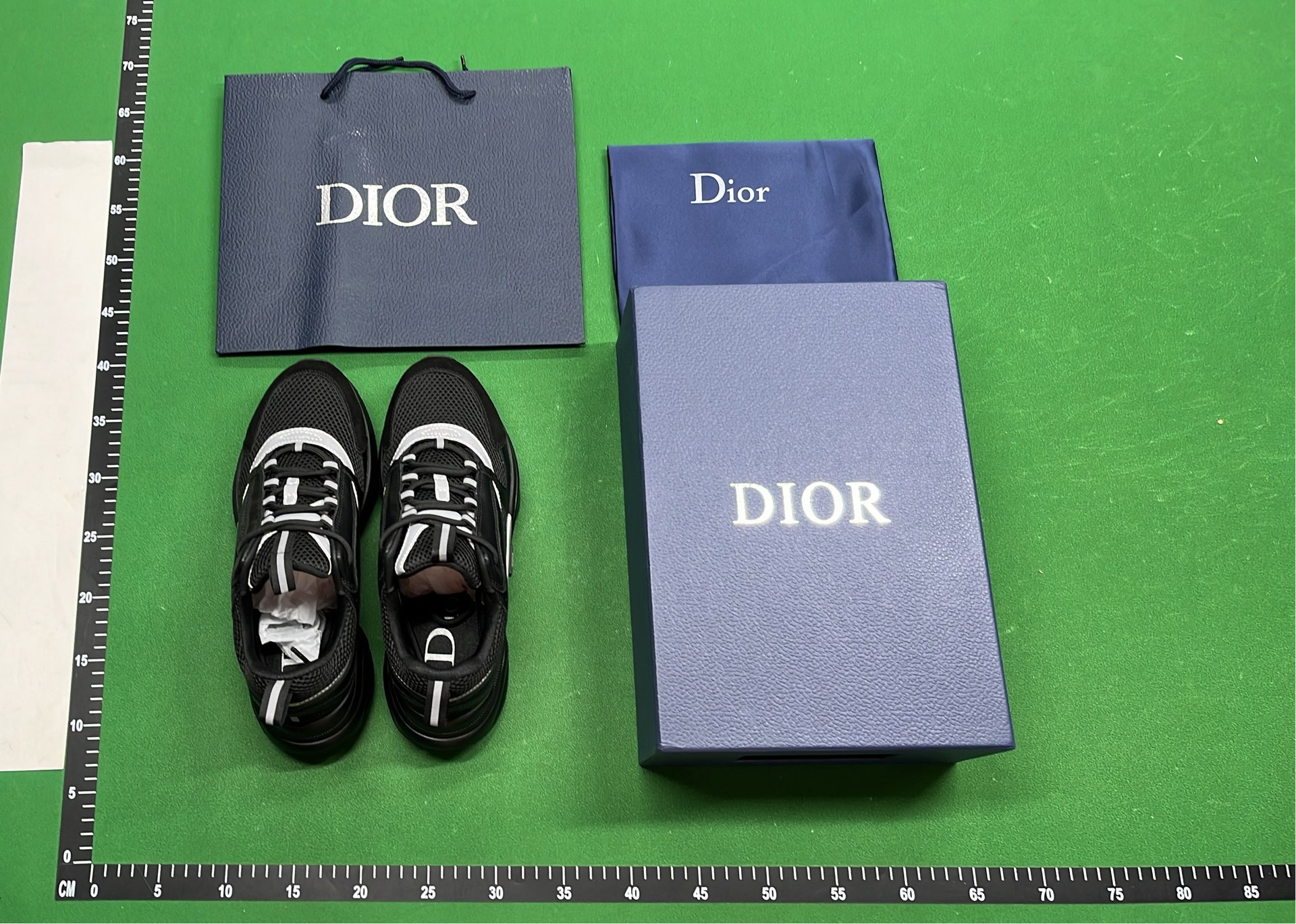 Dior x Nike Sneakers Black White Mesh Running Shoes