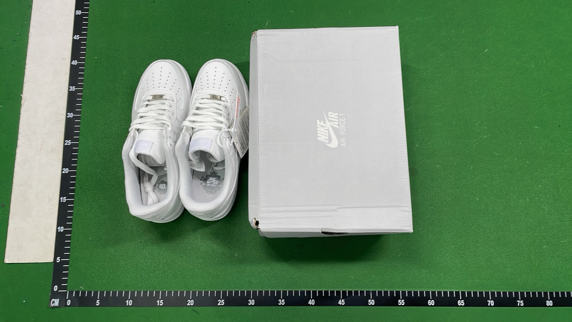 Nike Air Force 1 Low White and Black Sneakers