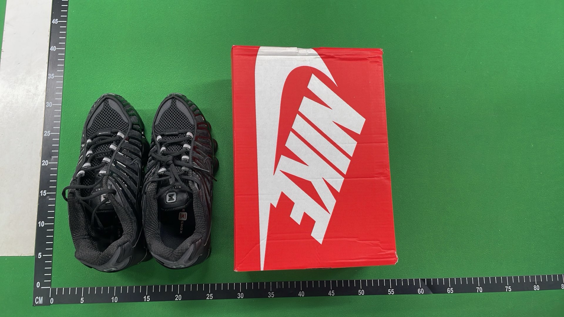 Nike Shox TL White Red Black Gold Running Shoes