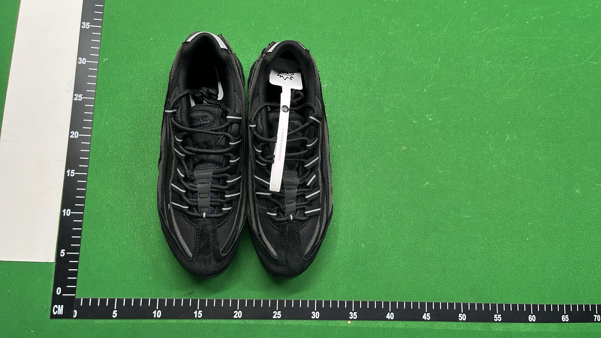 Nike Air Max 95 Black Mesh Sneakers for Men