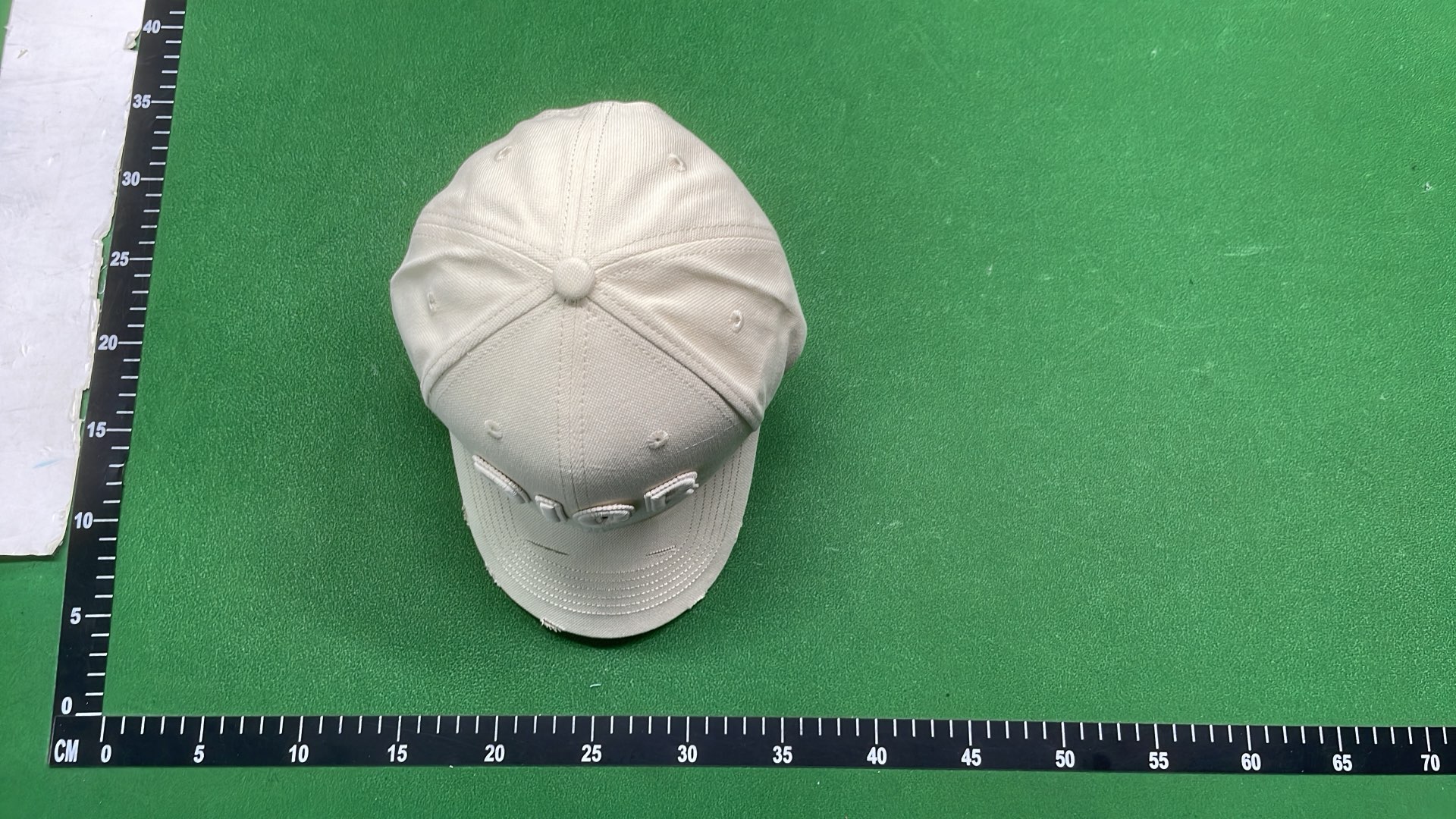 Christian Dior Straw Sun Hat with Logo Band