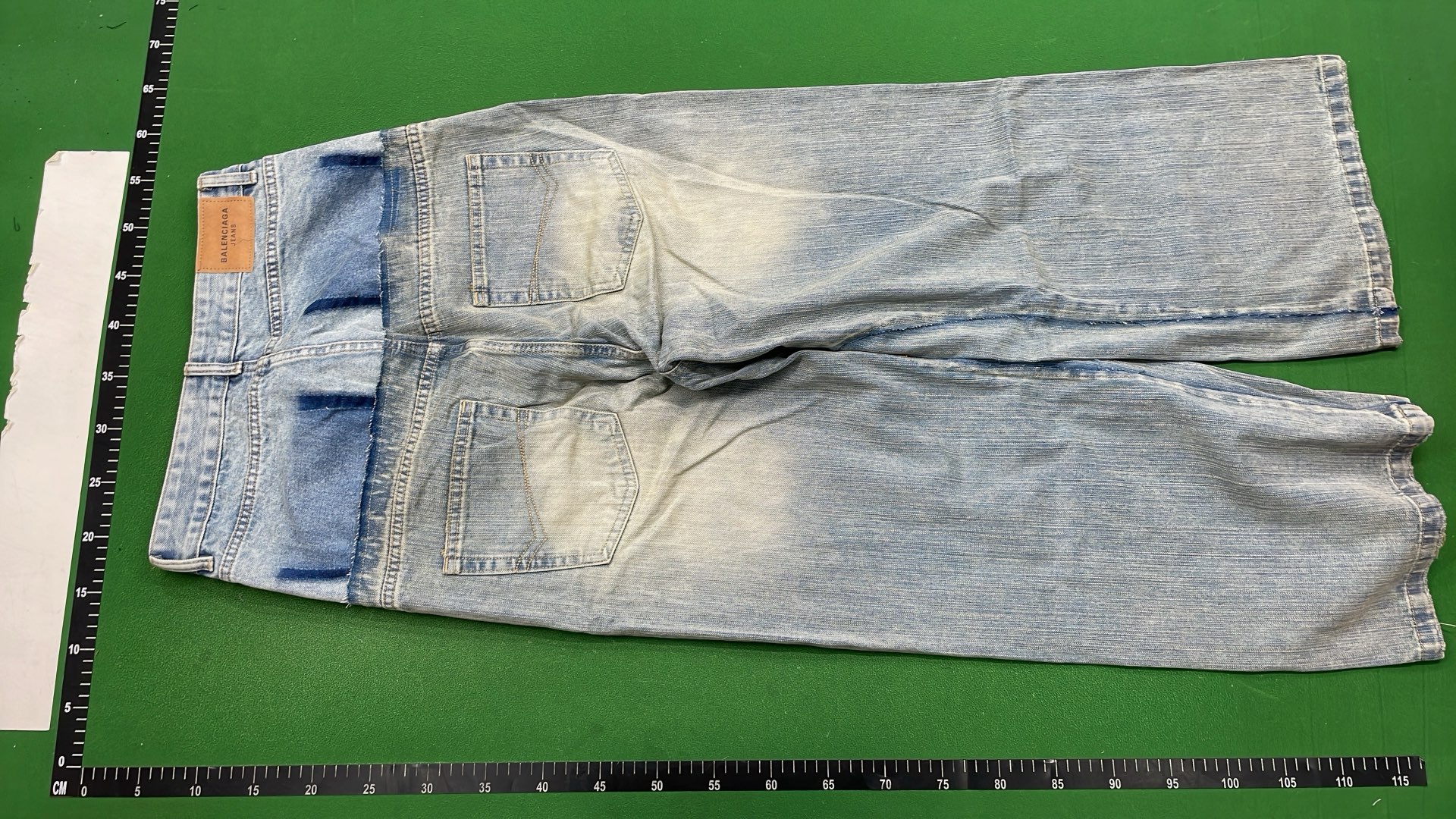 Balenciaga High-Waist Denim Jeans for Men Women