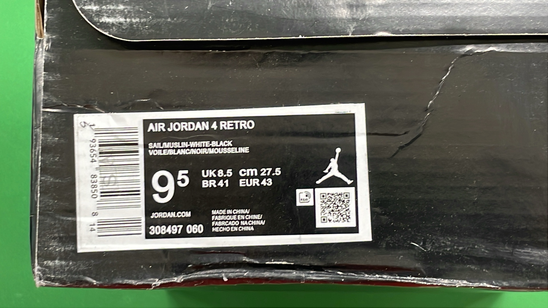 🔥1:1 batch Air jordan 4 retro sliver plat 4 – QC photos preview | CnFans  | 7581303197