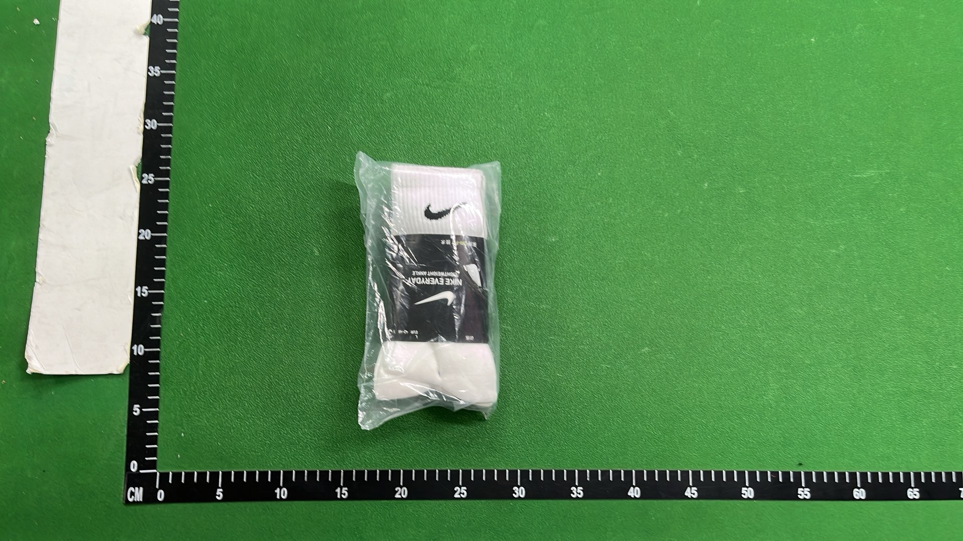 Nike Everyday Lightweight Ankle Socks - White and Black Pure Cotton