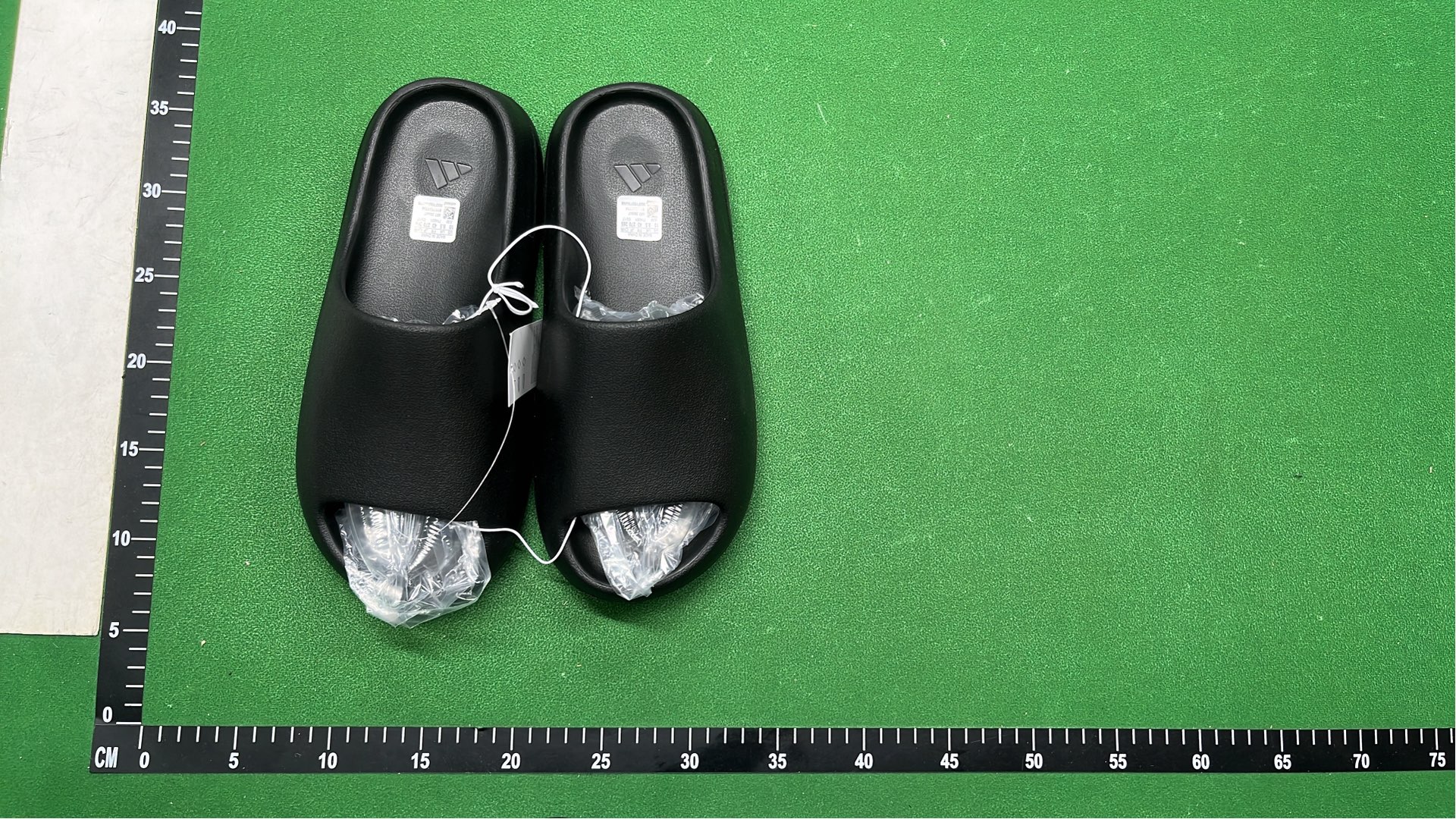 Yeezy Slide Black Sandals by Adidas - HQ4448