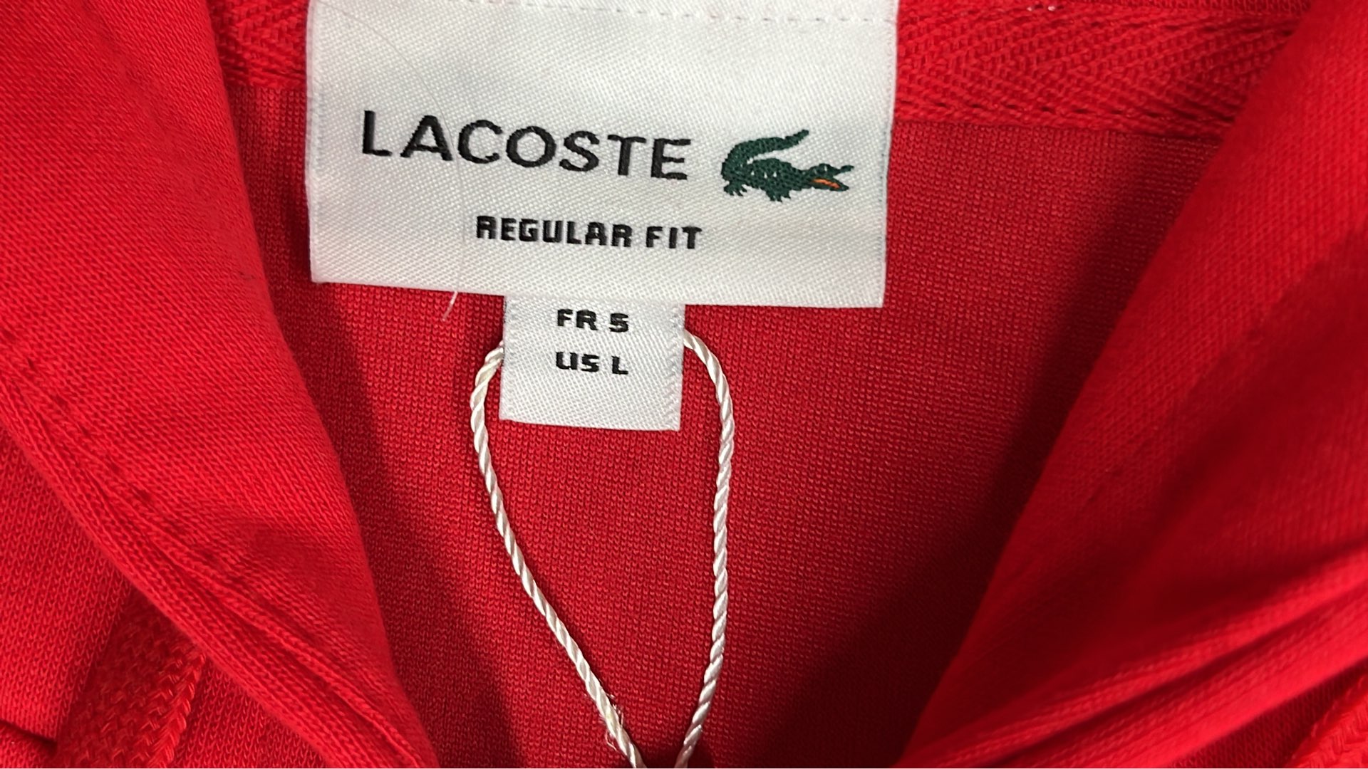 Lacoste Men's Zip-Up Hoodie Sweatshirt