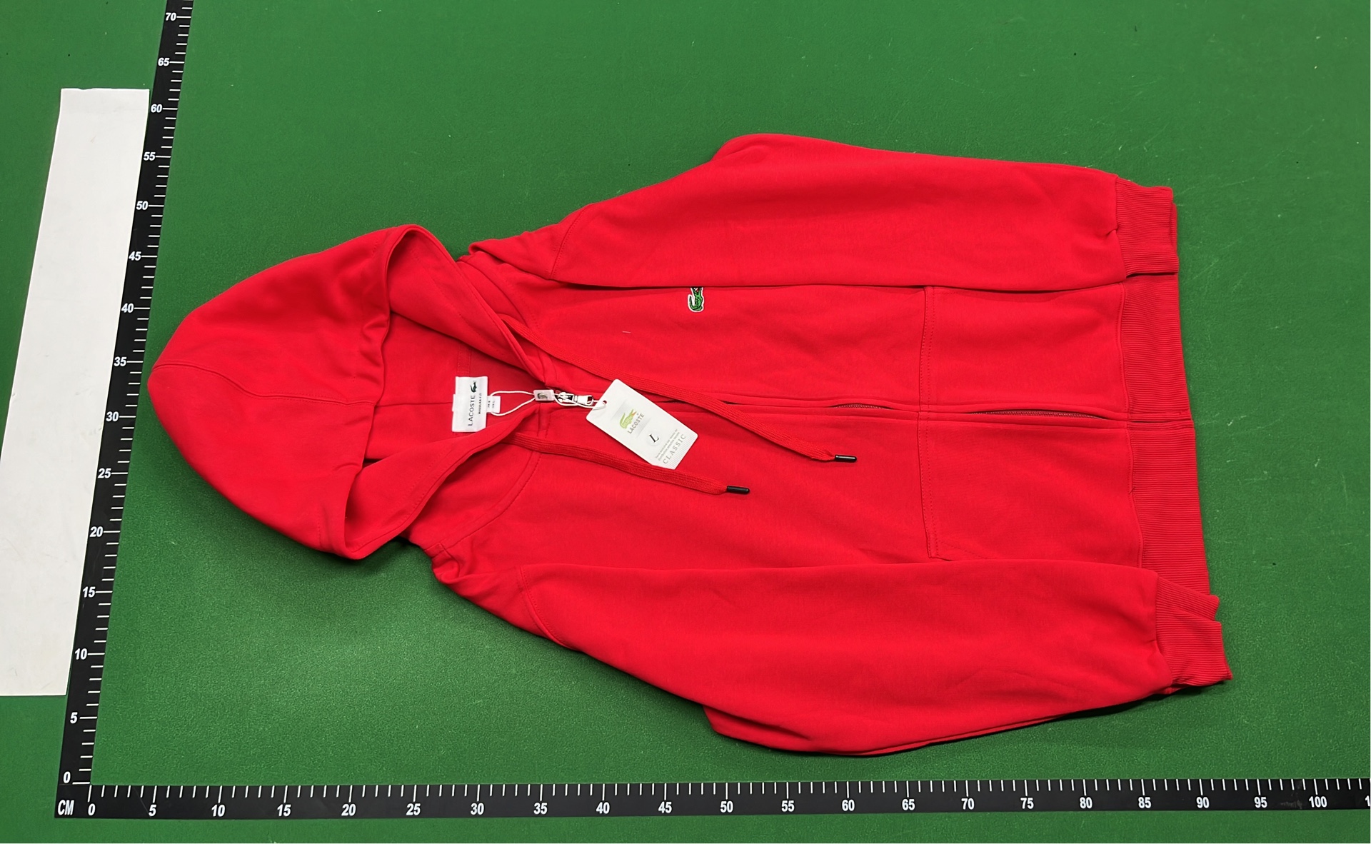 Lacoste Men's Zip-Up Hoodie Sweatshirt