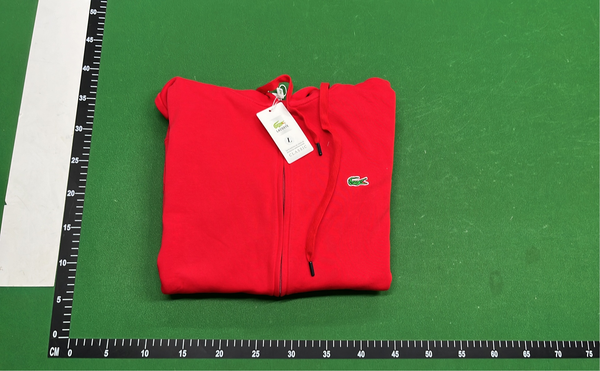 Lacoste Men's Zip-Up Hoodie Sweatshirt