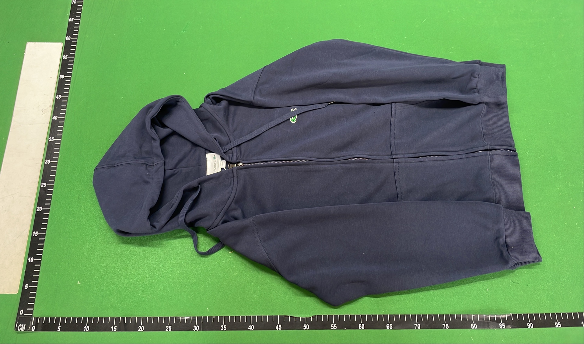 Lacoste Men's Zip-Up Hoodie Sweatshirt