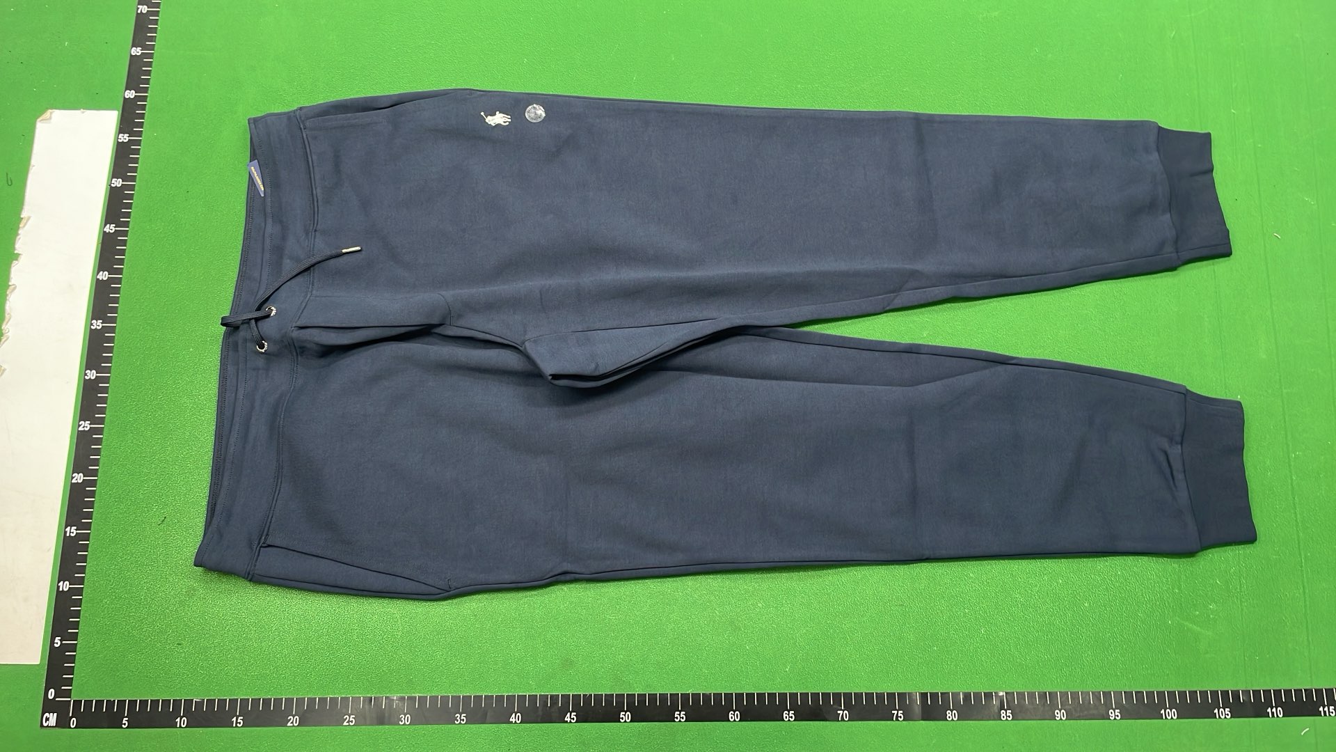 Men's Black Track Pants with Drawstring Waist