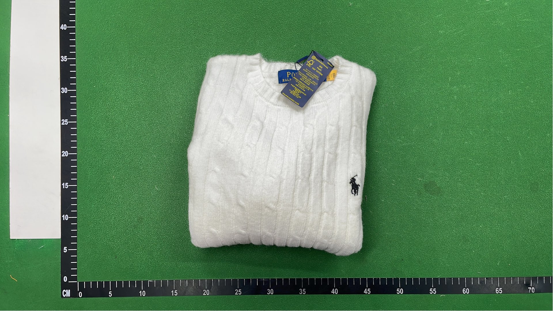 Ralph Lauren Cable Knit Sweater - Classic Crewneck in Multiple Colors