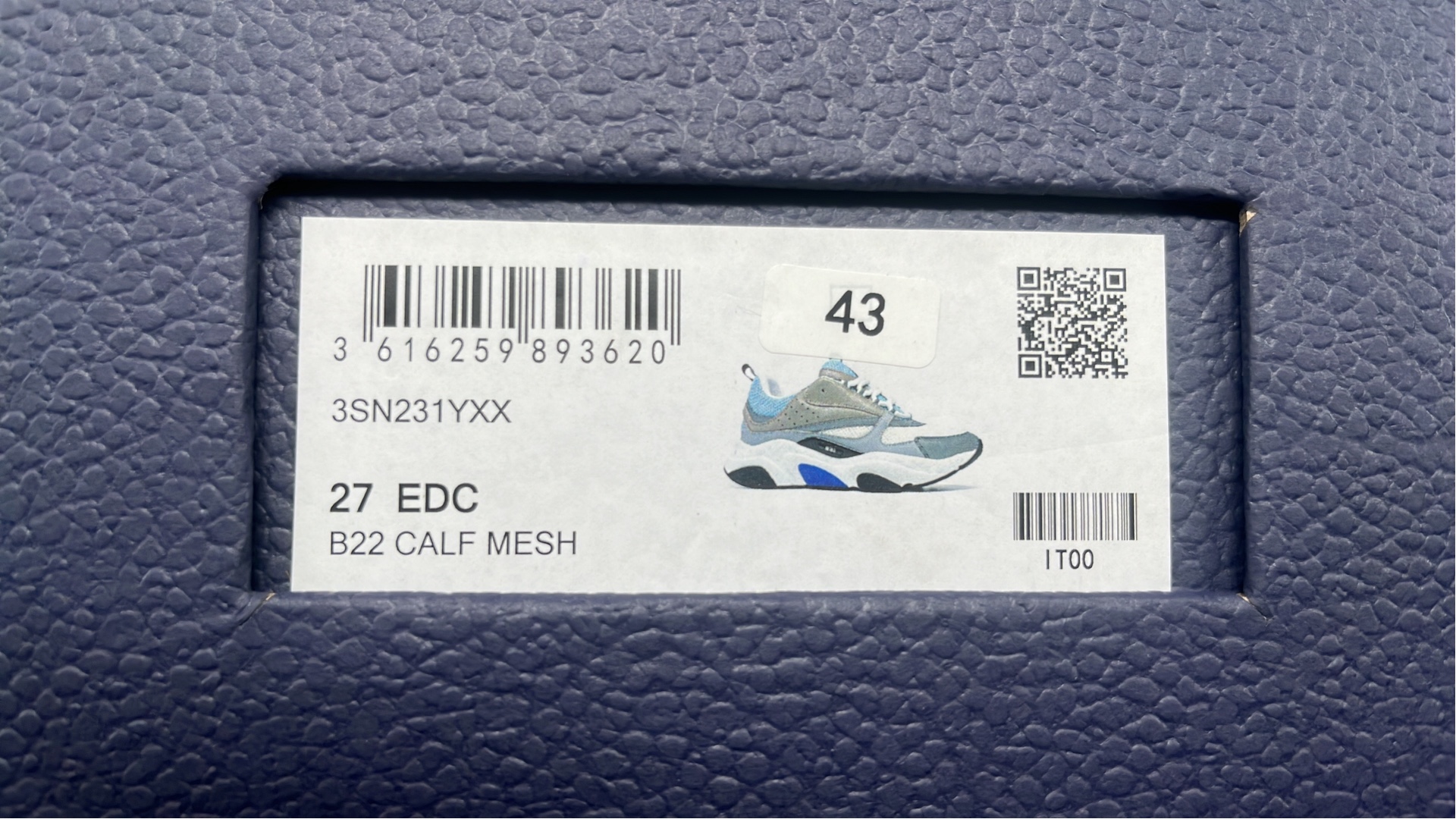 1:1 Batch DIOR B22 Shoes-1  in the Best OopBuy Spreadsheet QC photos