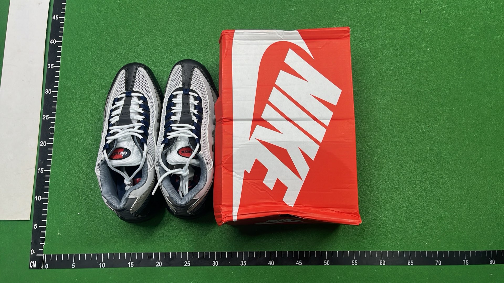 Nike Air Max 95 Grey and Neon Green Running Shoes