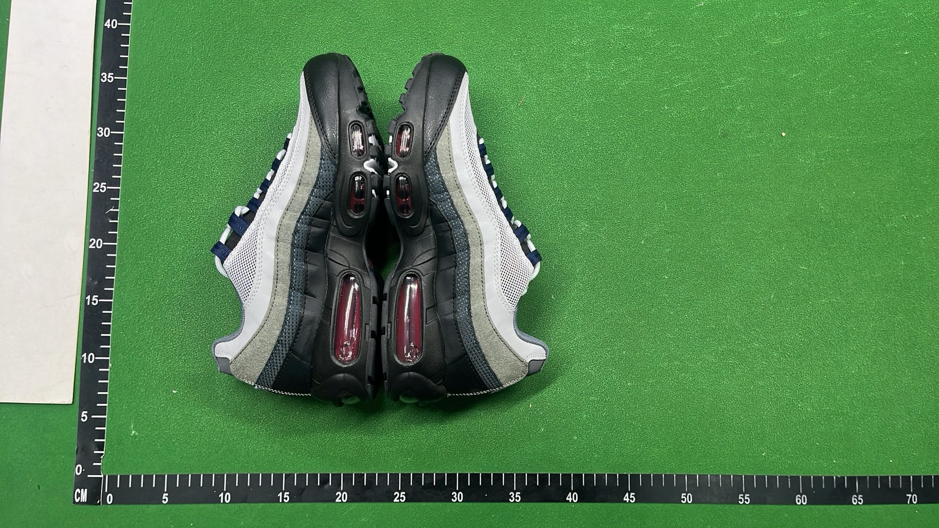 Nike Air Max 95 Grey and Neon Green Running Shoes