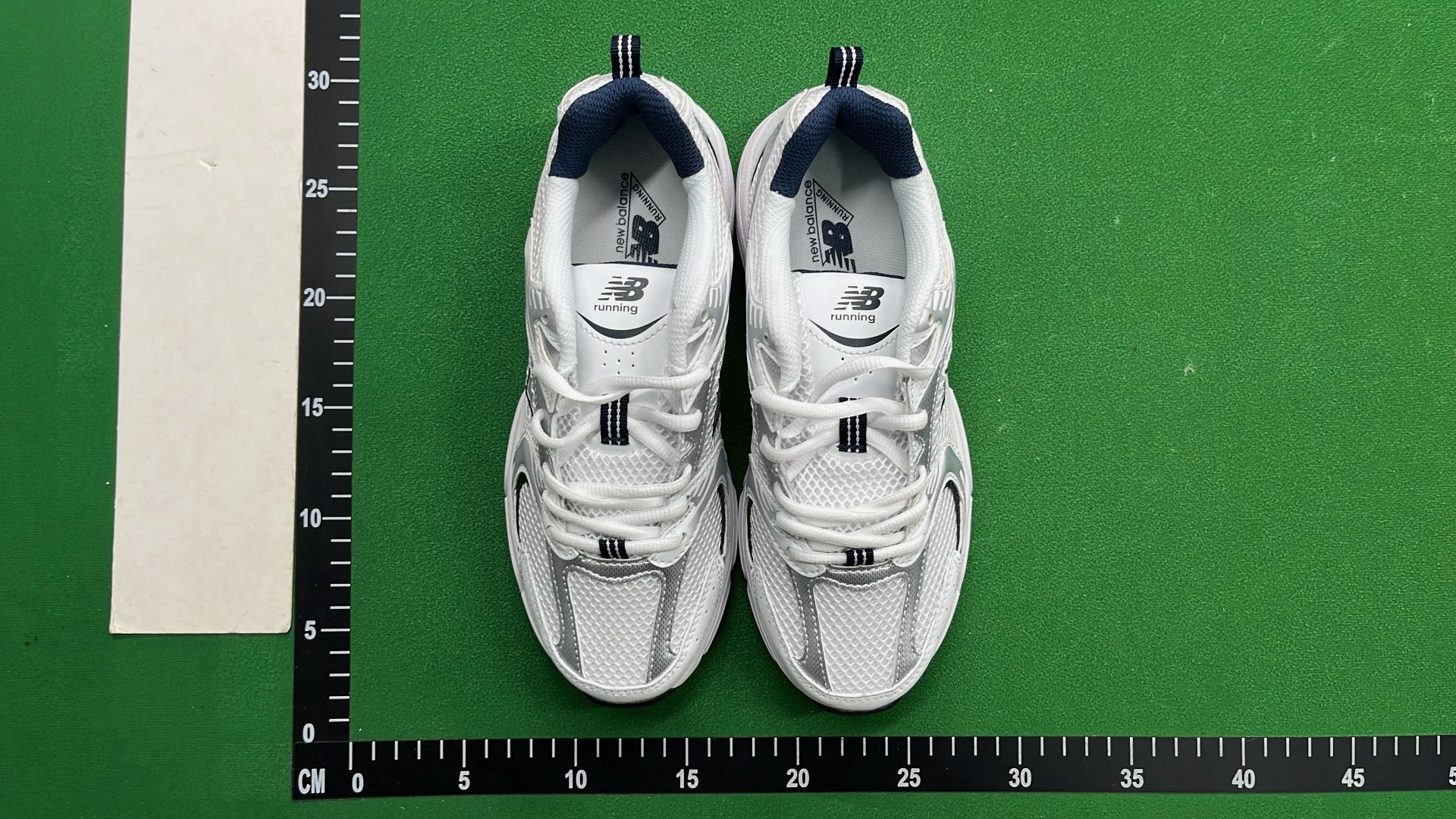 New Balance Running Shoes White Mesh Sneakers for Men and Women