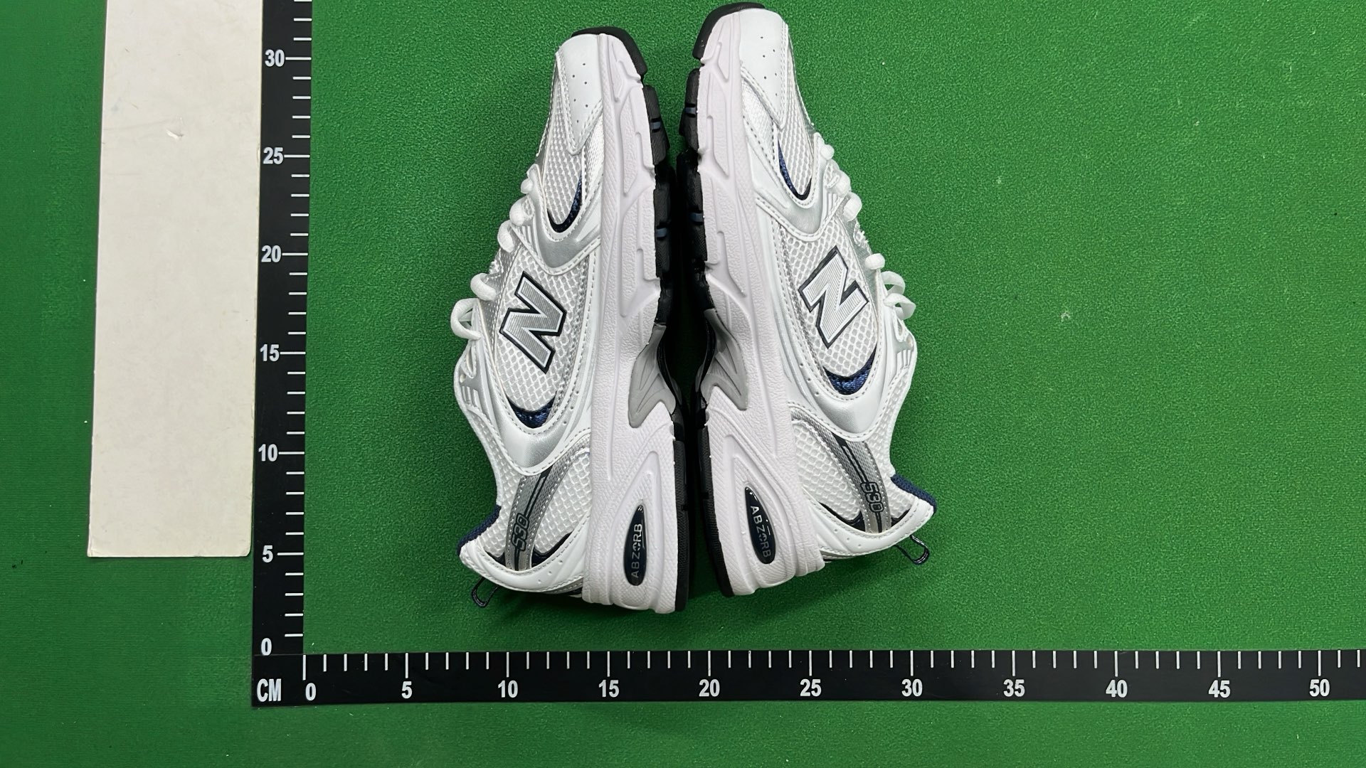 New Balance Running Shoes White Mesh Sneakers for Men and Women