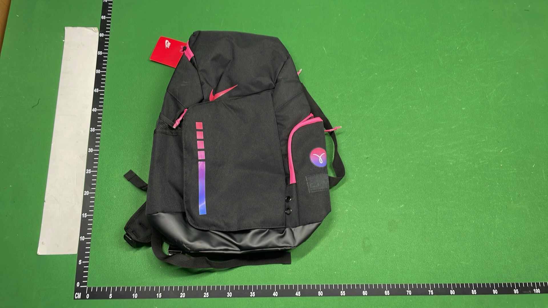 Nike Brasilia Training Backpack - Black with White Swoosh