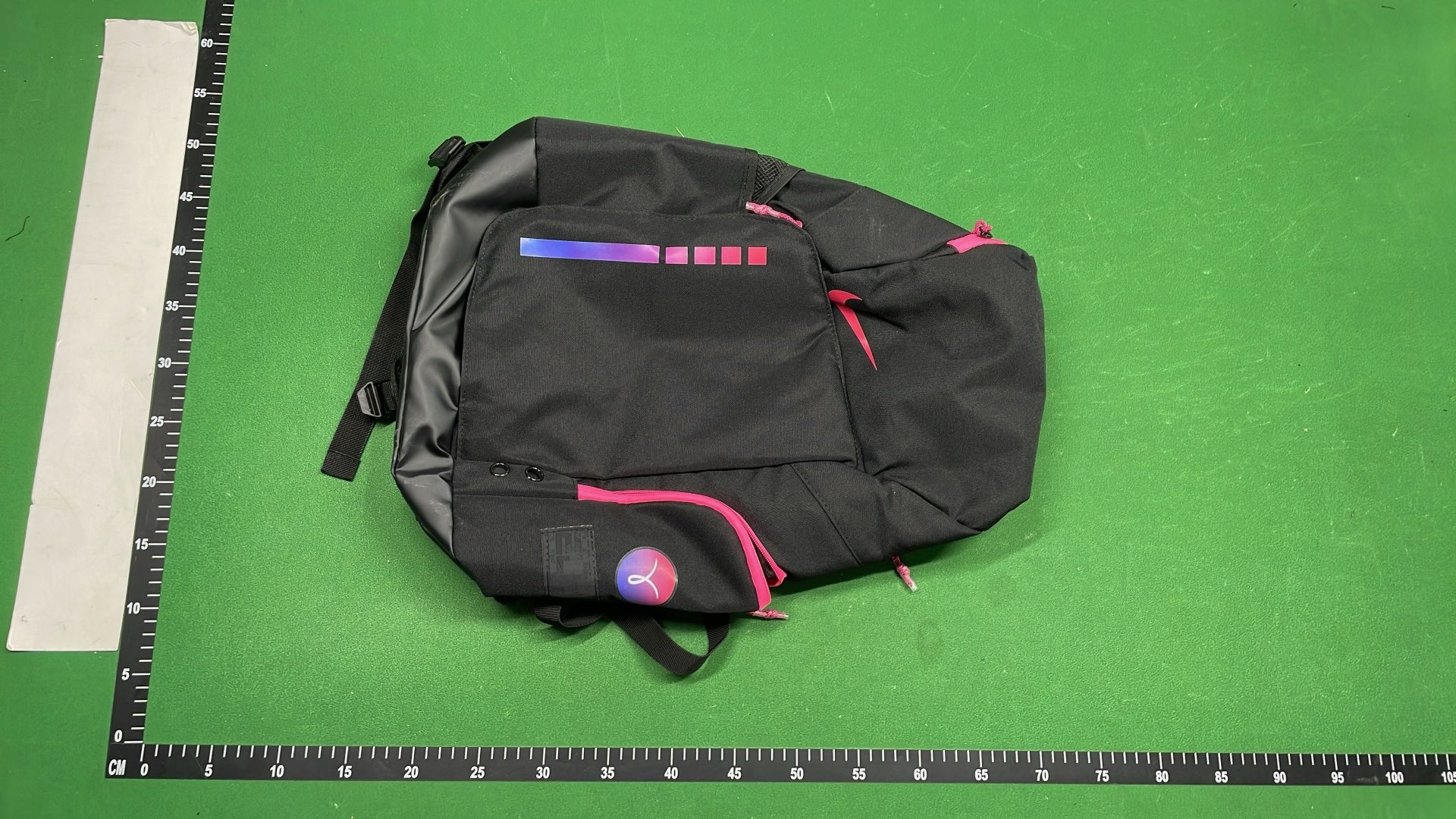 Nike Brasilia Training Backpack - Black with White Swoosh