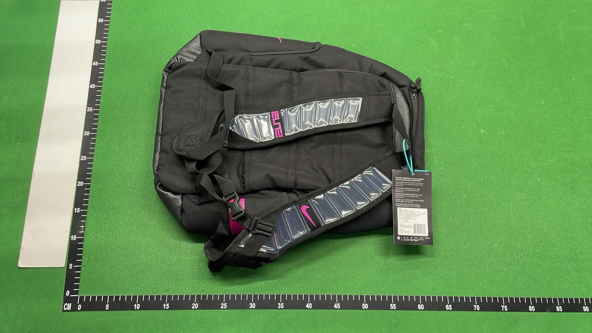 Nike Brasilia Training Backpack - Black with White Swoosh