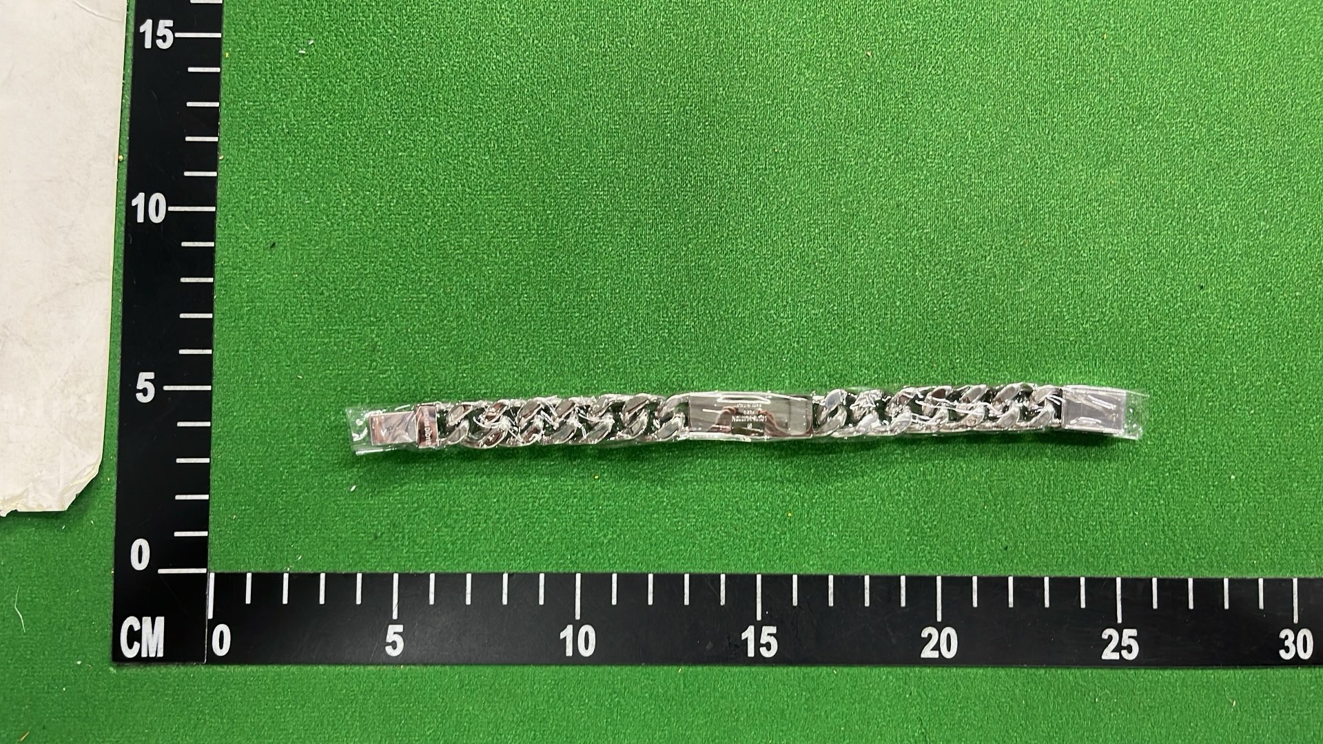 Louis Vuitton Chain Bracelet with Monogram Motif