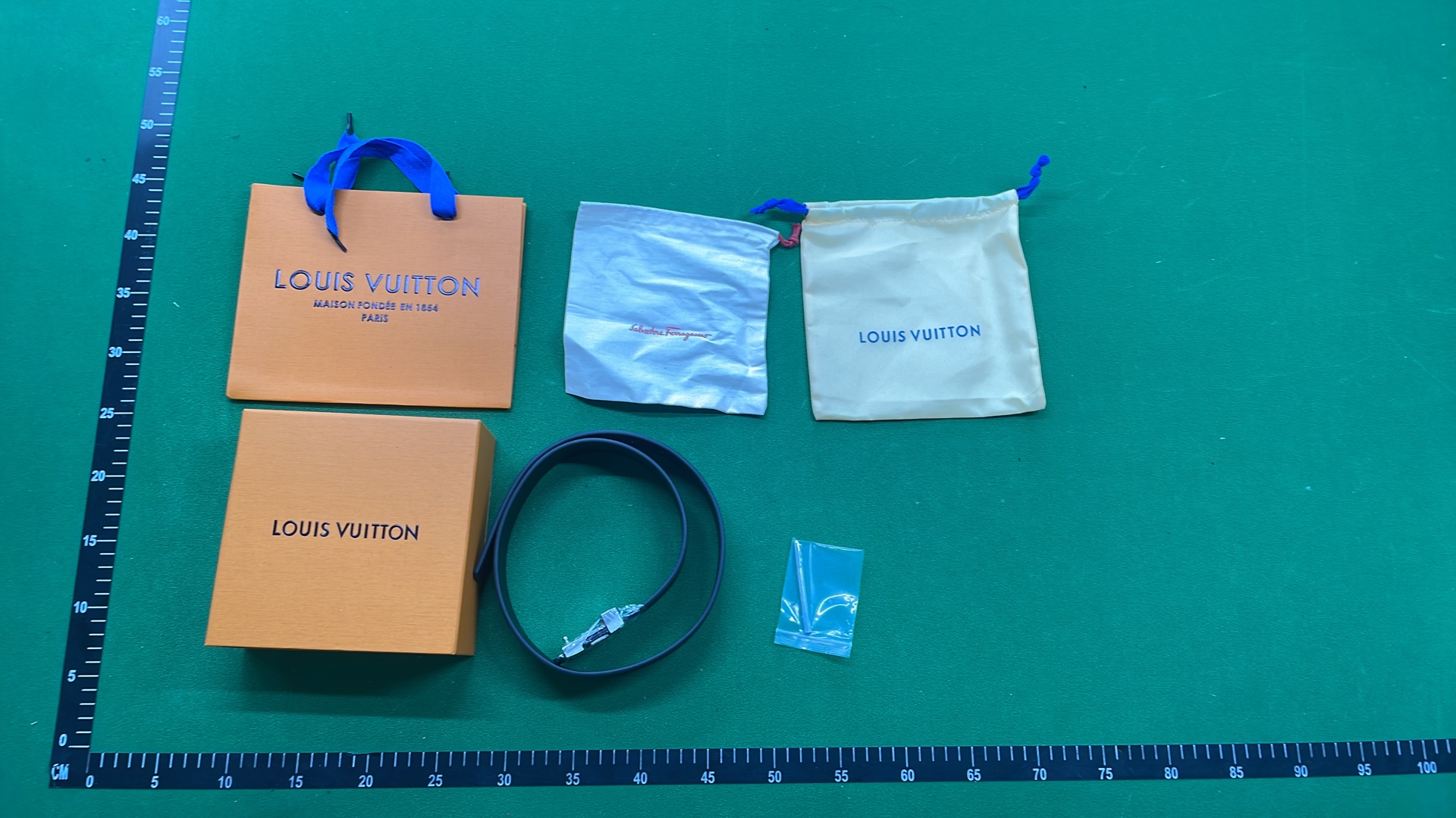 LV Monogram and Damier Belt Collection