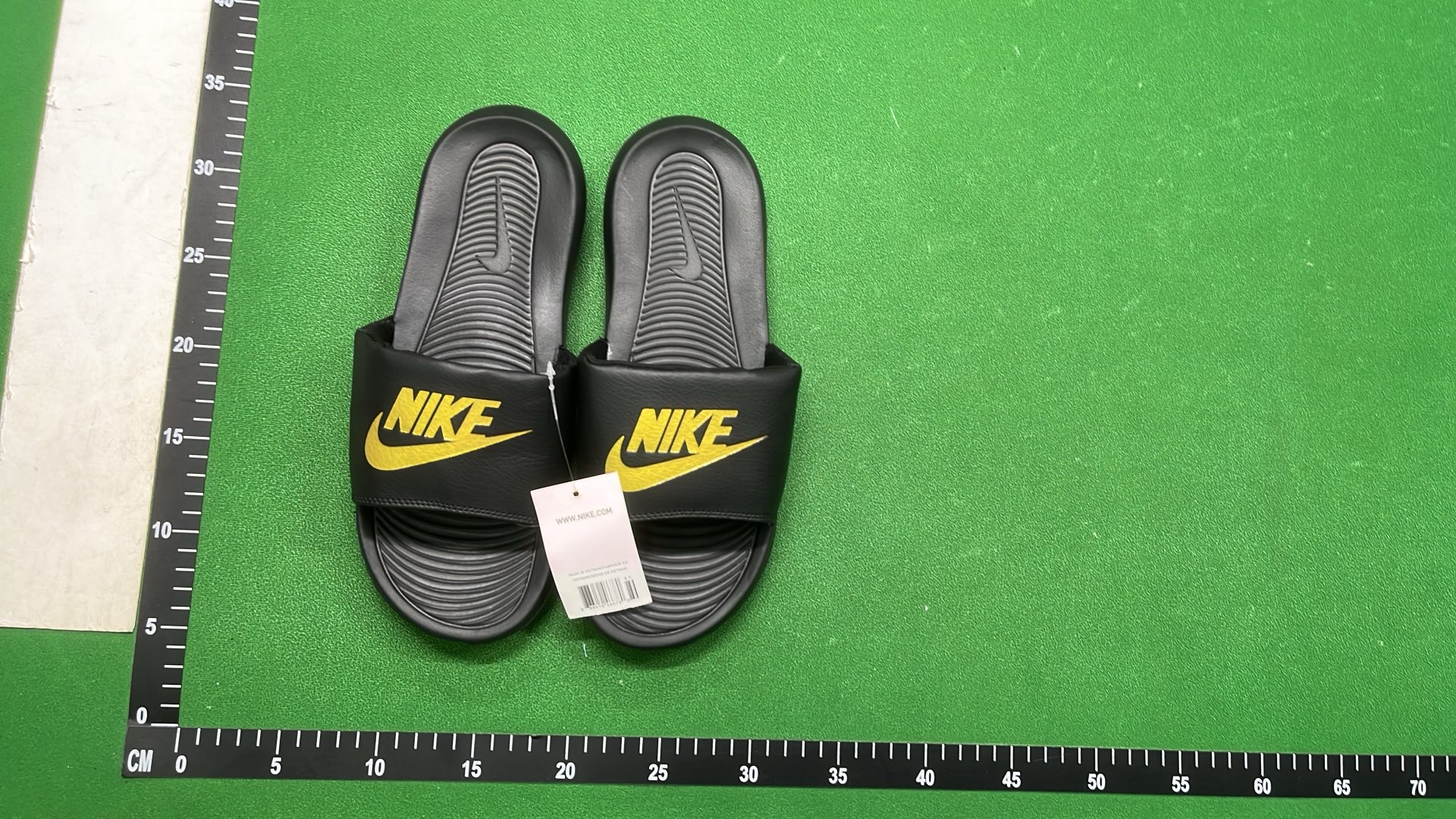 Nike Black Gold Slide Sandals for Men Women